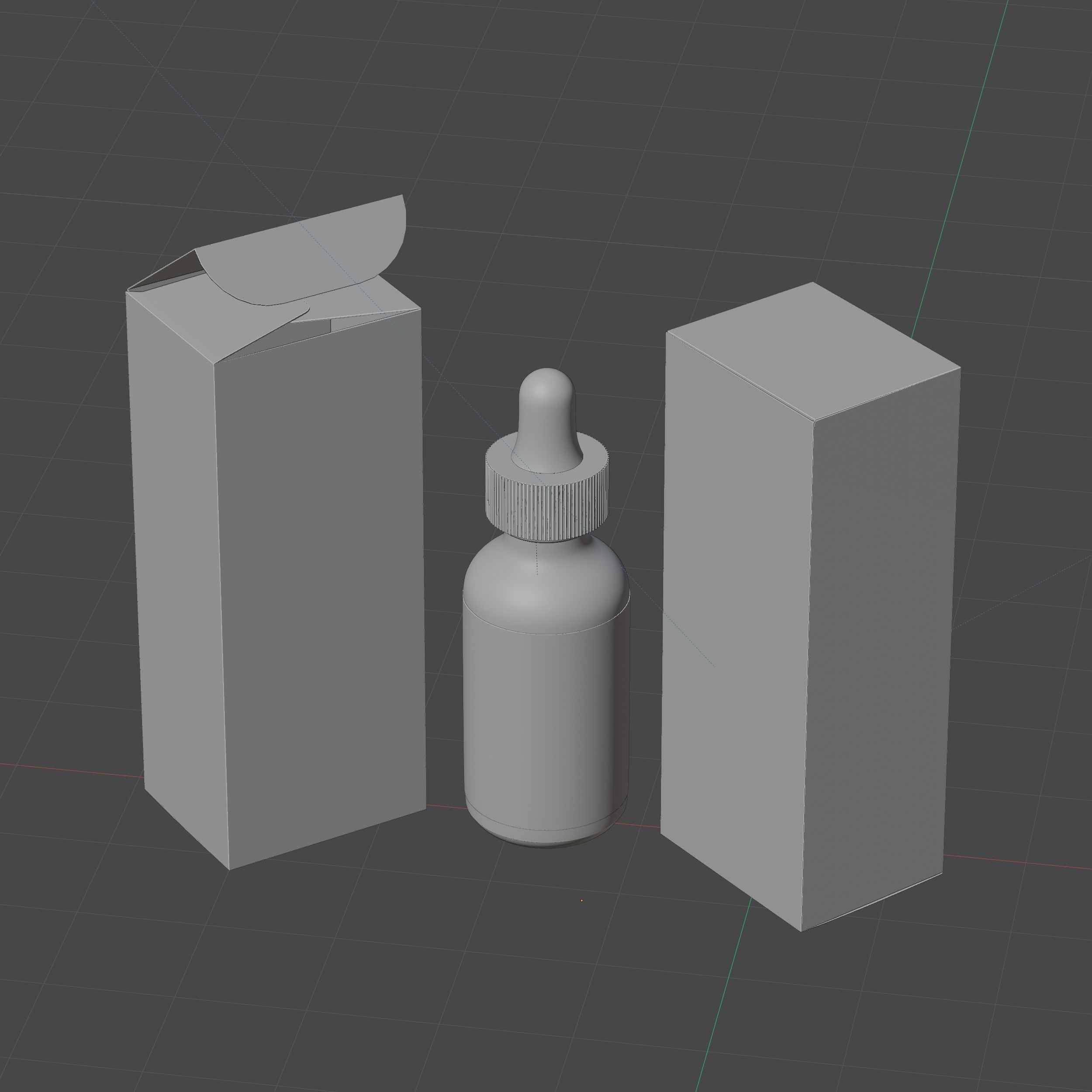Dropper Bottle Mockup  7 Low-poly 3D model_9
