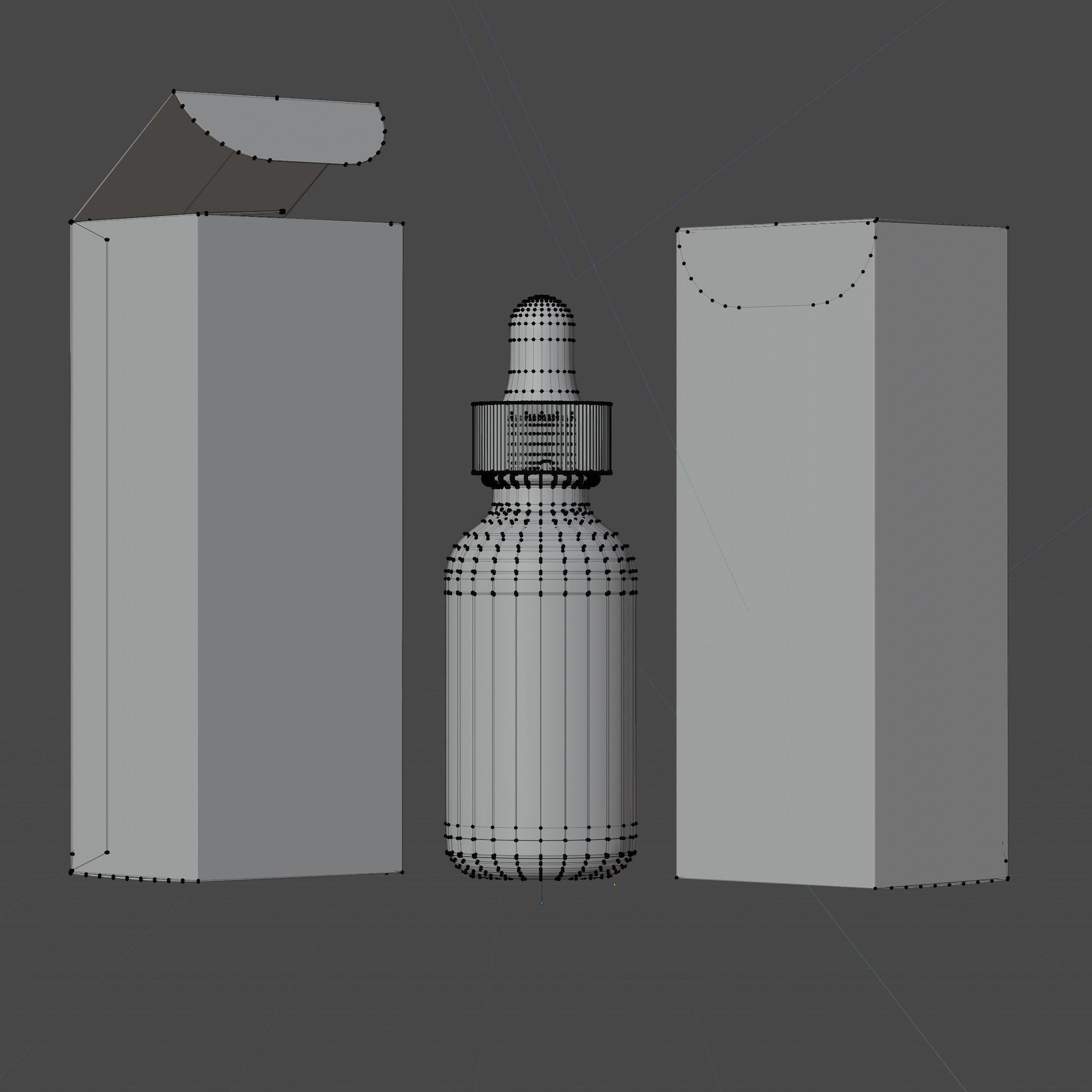 Dropper Bottle Mockup  7 Low-poly 3D model_8