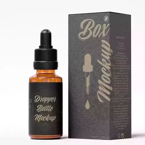 Dropper Bottle Mockup  6