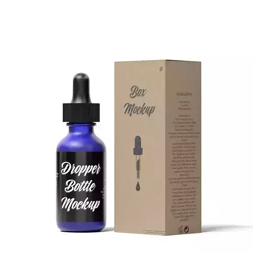 Dropper Bottle Mockup  4