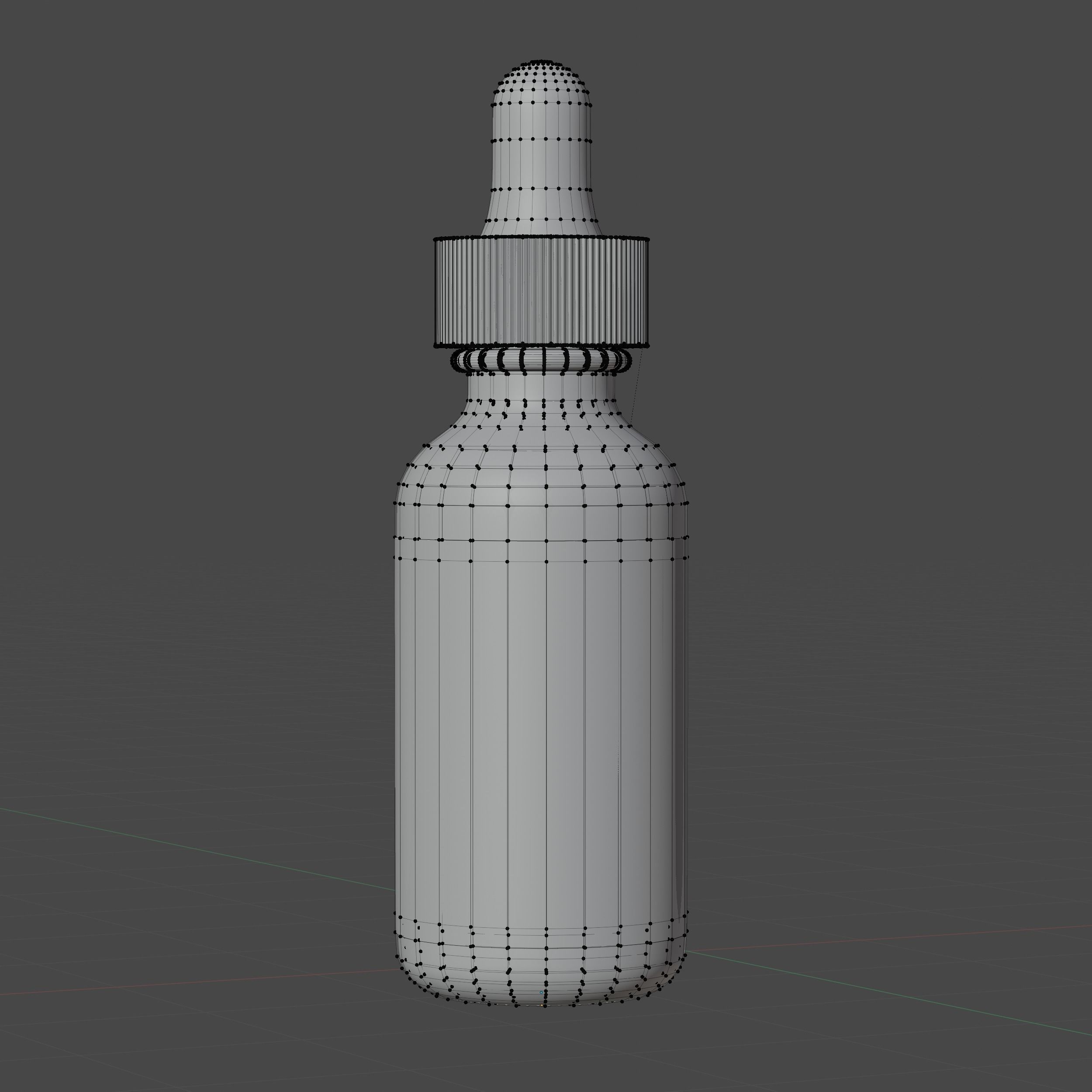 Dropper Bottle Mockup 3 Low-poly 3D model_5