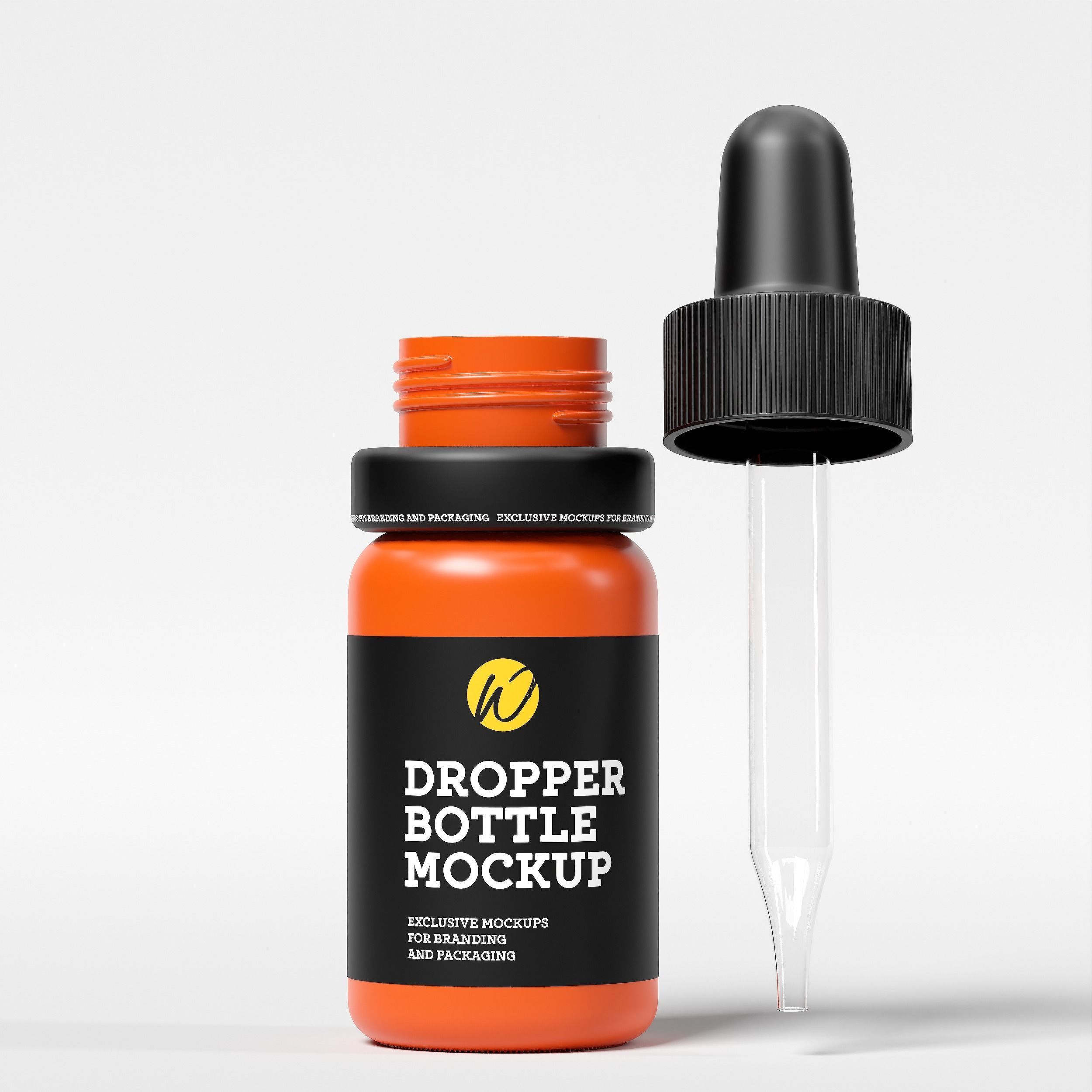 Dropper Bottle Mockup  28 Low-poly 3D model_4