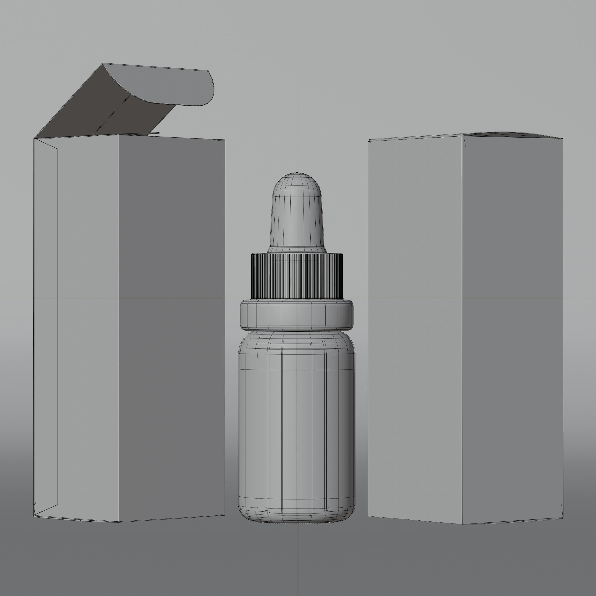 Dropper Bottle Mockup  28 Low-poly 3D model_11
