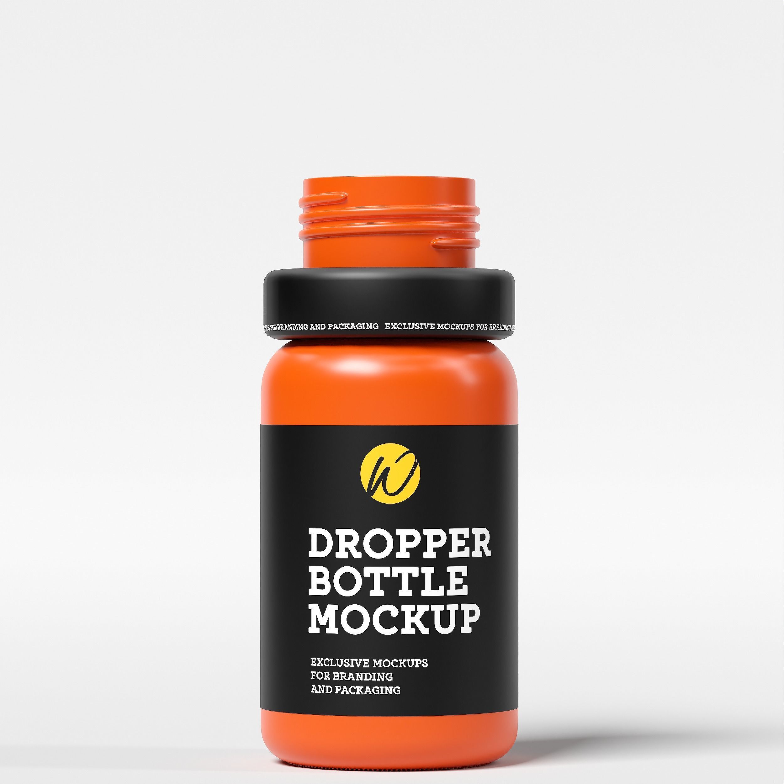 Dropper Bottle Mockup  28 Low-poly 3D model_5
