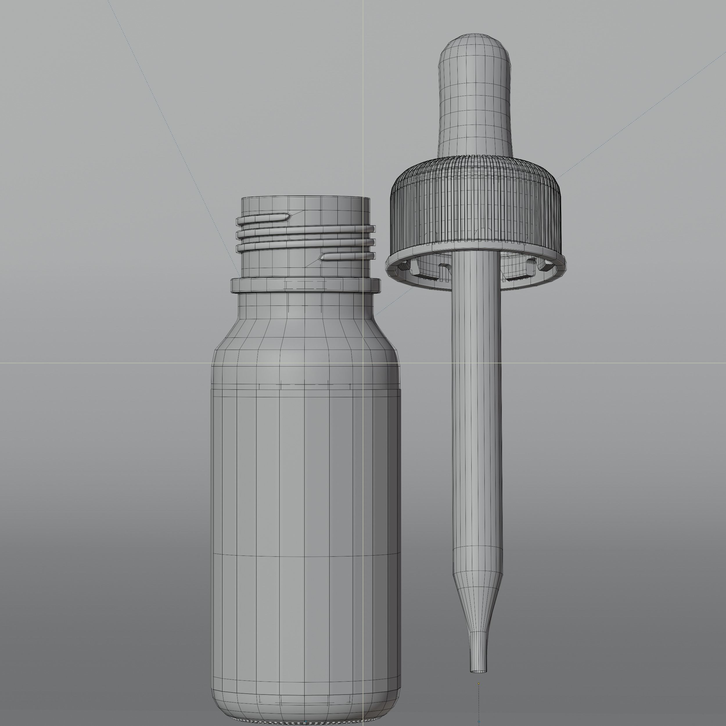 Dropper Bottle Mockup  27 Low-poly 3D model_7