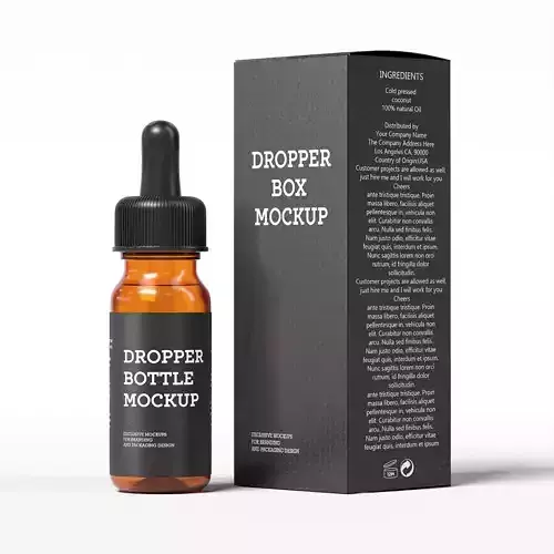 Dropper Bottle Mockup  27