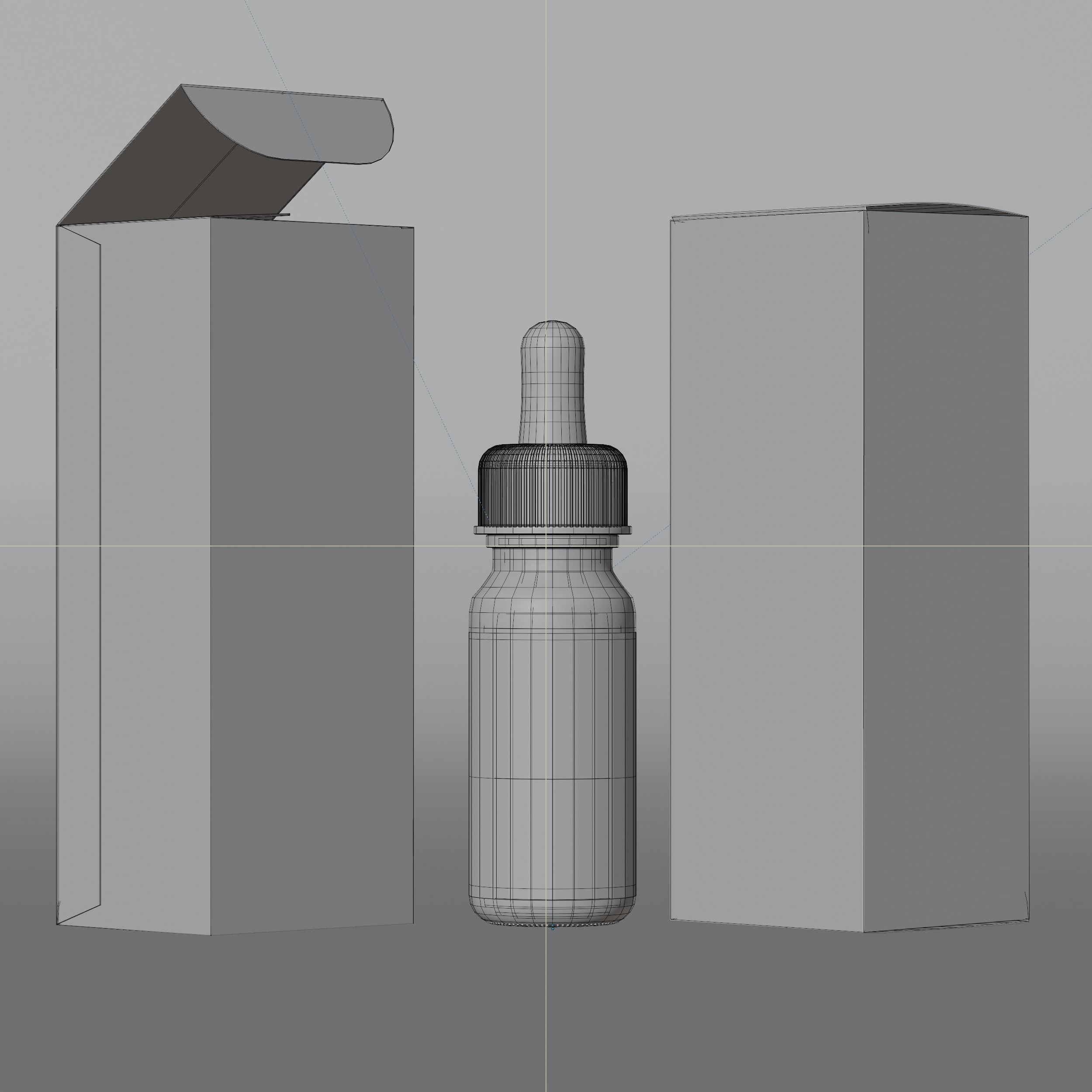 Dropper Bottle Mockup  27 Low-poly 3D model_5