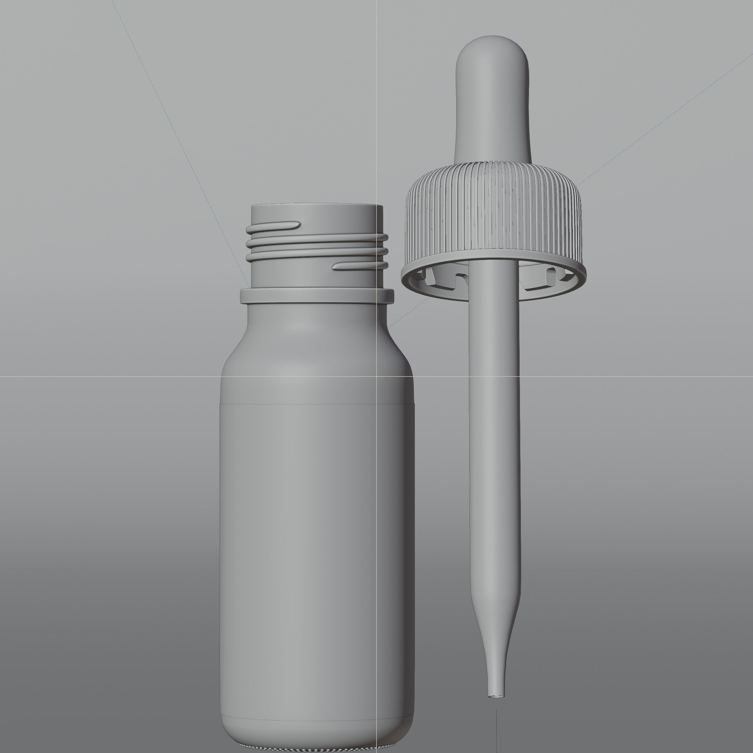 Dropper Bottle Mockup  27 Low-poly 3D model_6