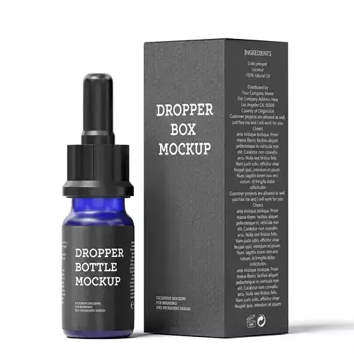 Dropper Bottle Mockup  26