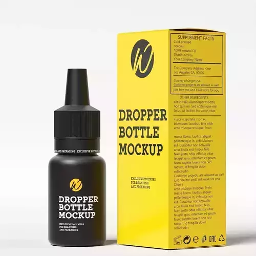 Dropper Bottle Mockup  25