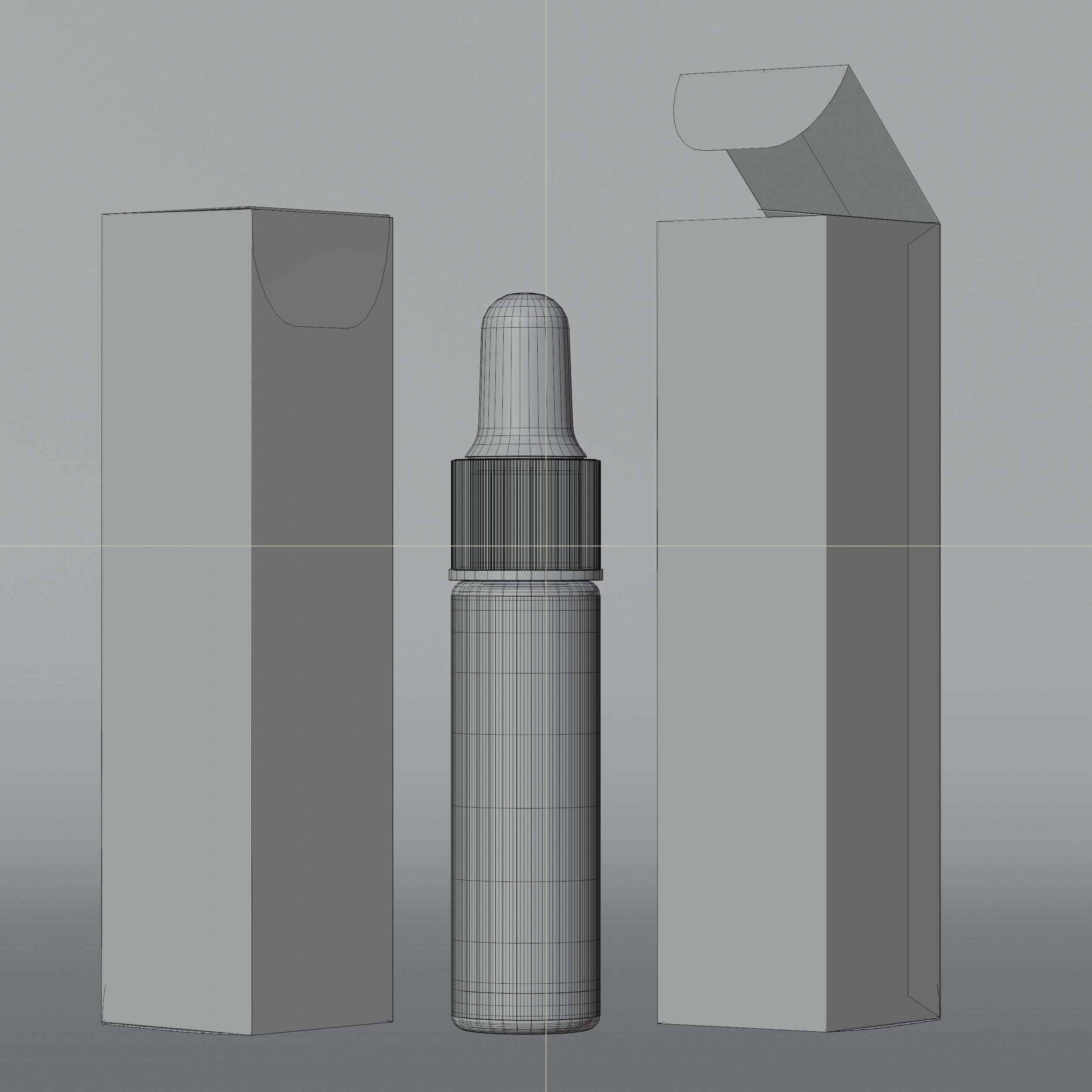 Dropper Bottle Mockup  24 Low-poly 3D model_8