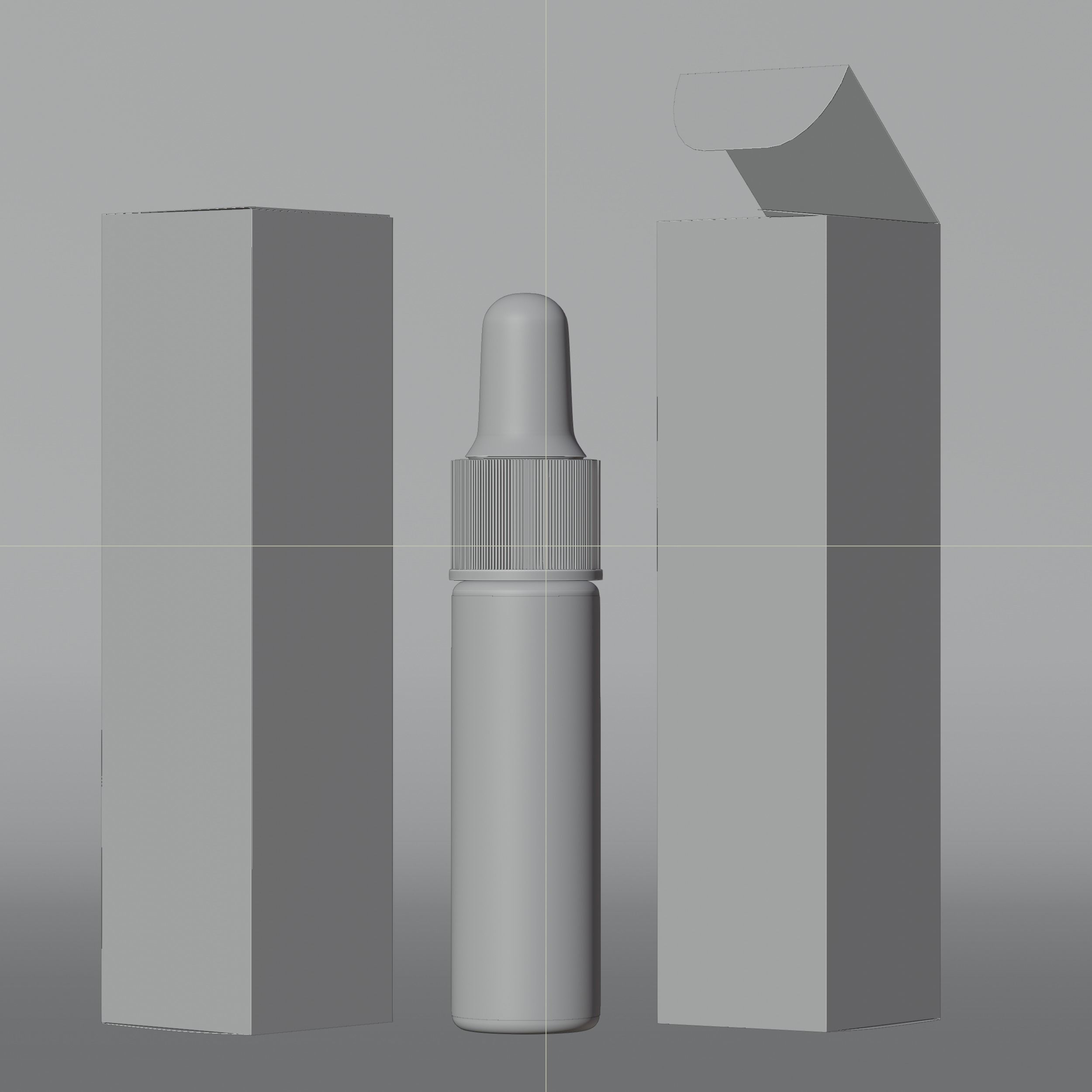 Dropper Bottle Mockup  24 Low-poly 3D model_7