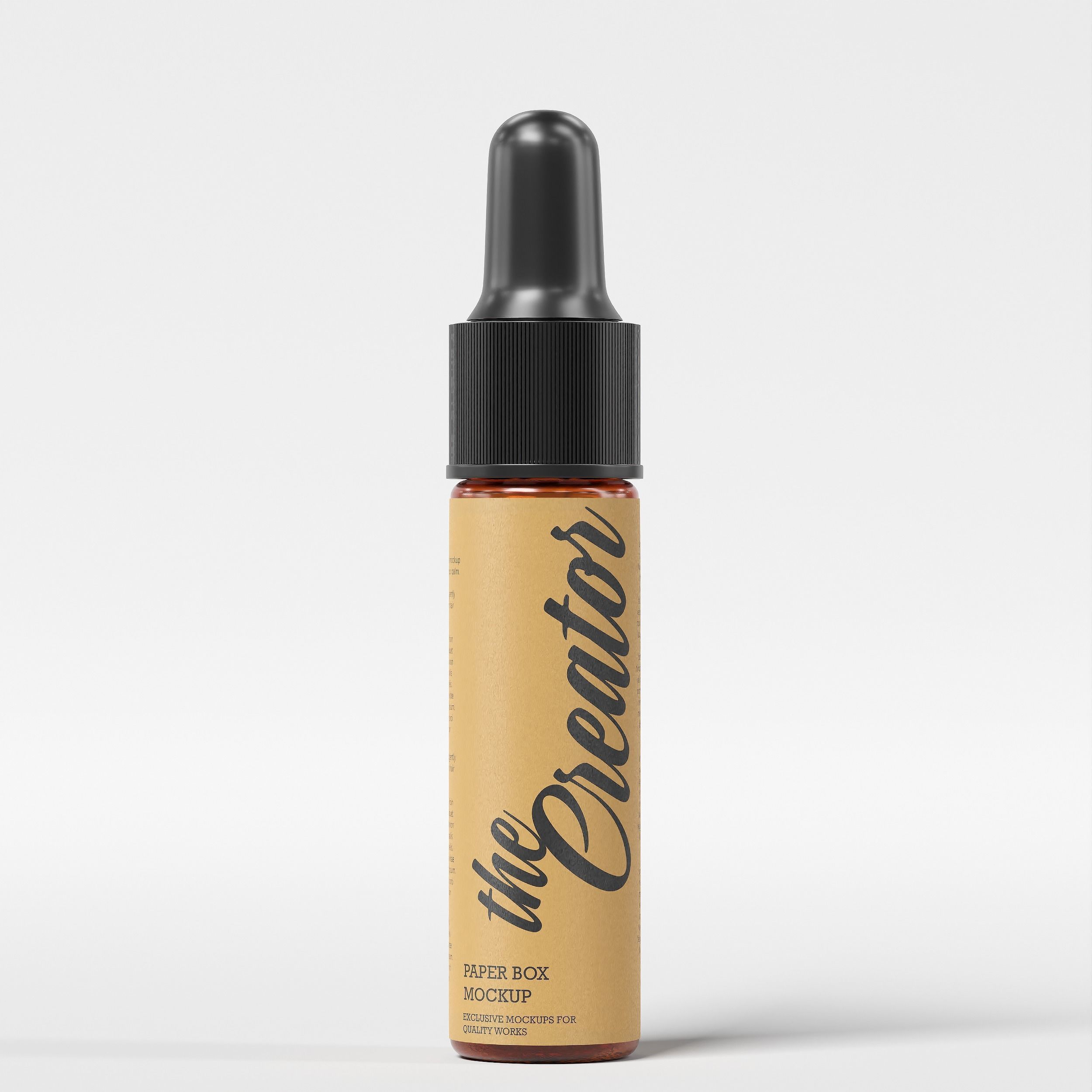 Dropper Bottle Mockup  24 Low-poly 3D model_2