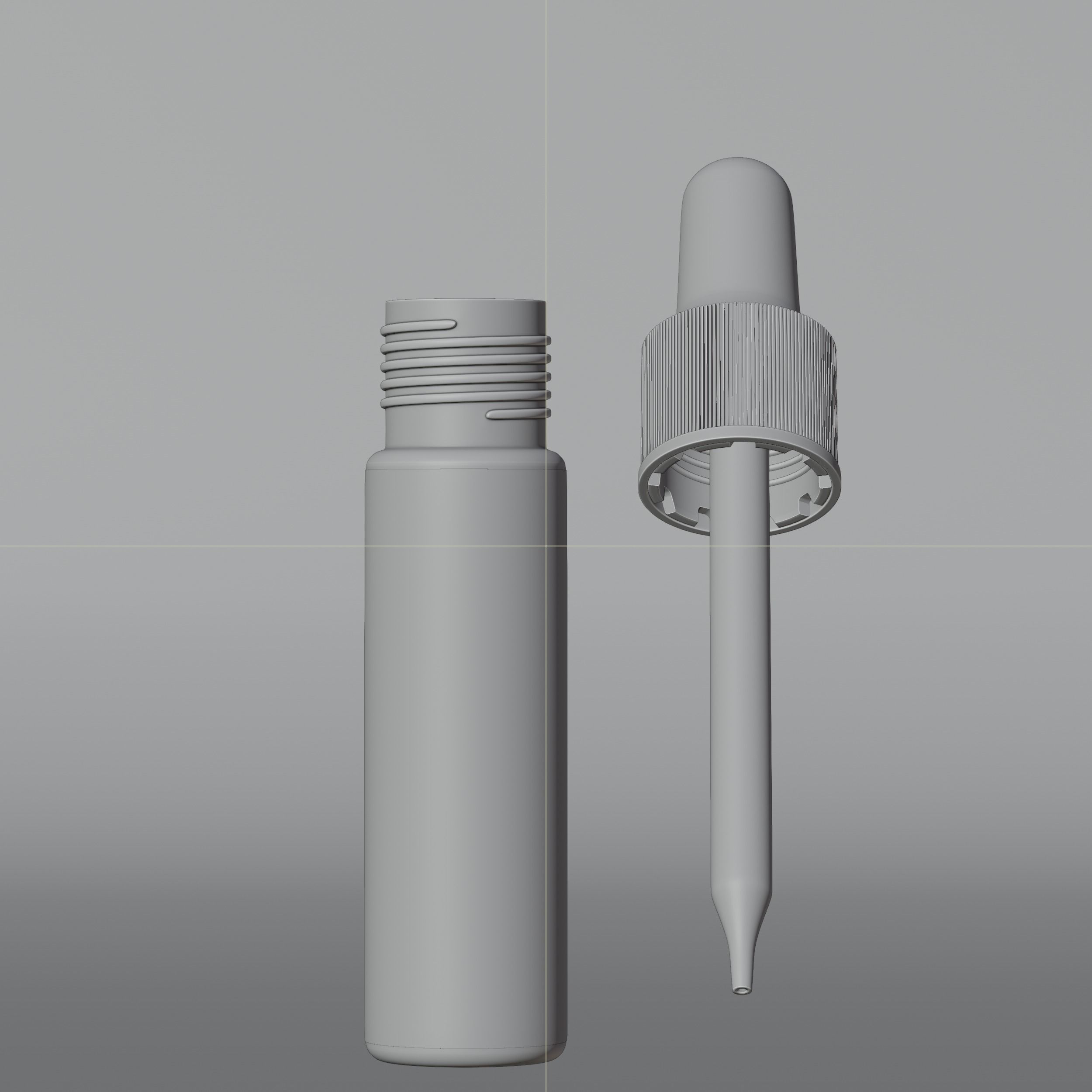 Dropper Bottle Mockup  24 Low-poly 3D model_5