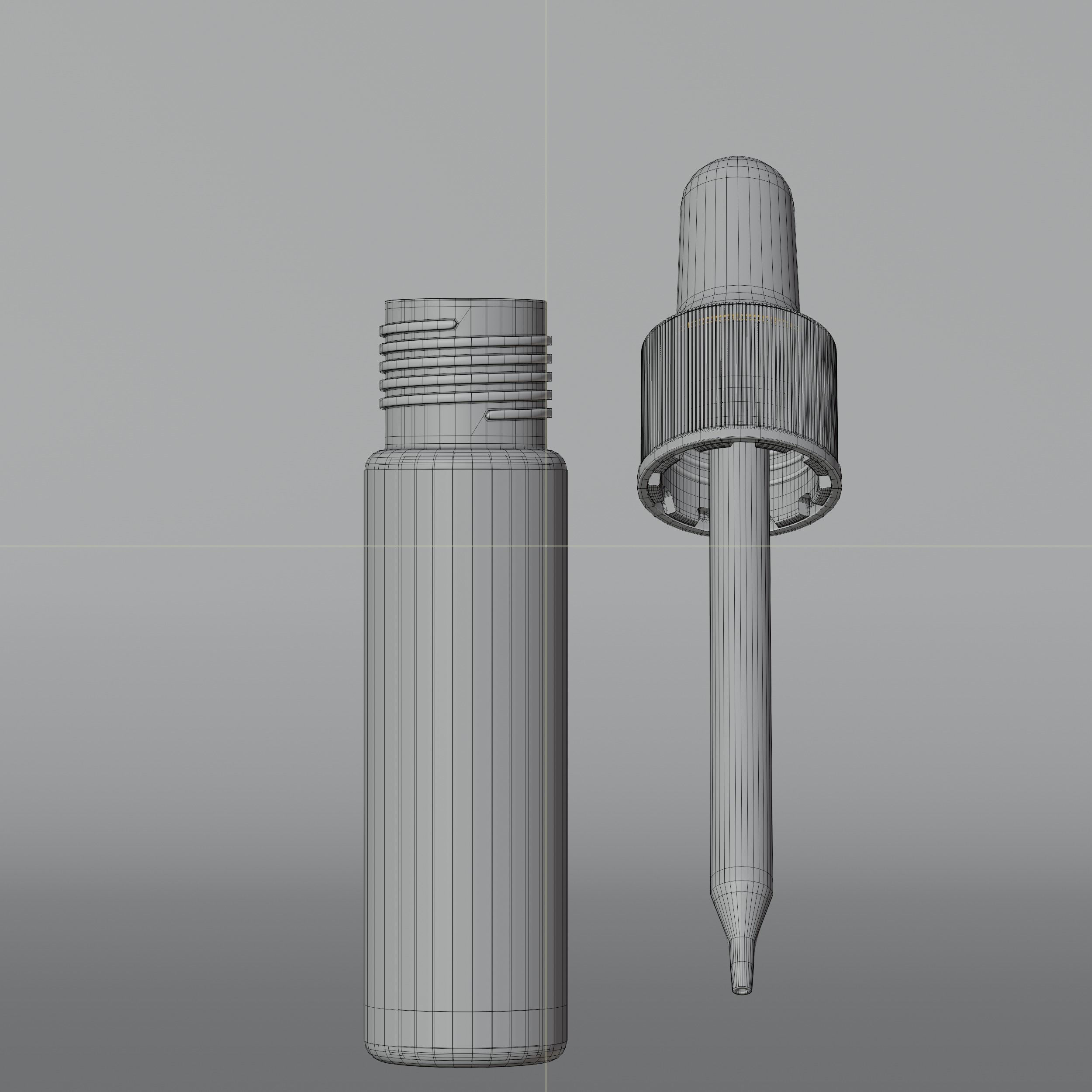 Dropper Bottle Mockup  24 Low-poly 3D model_6