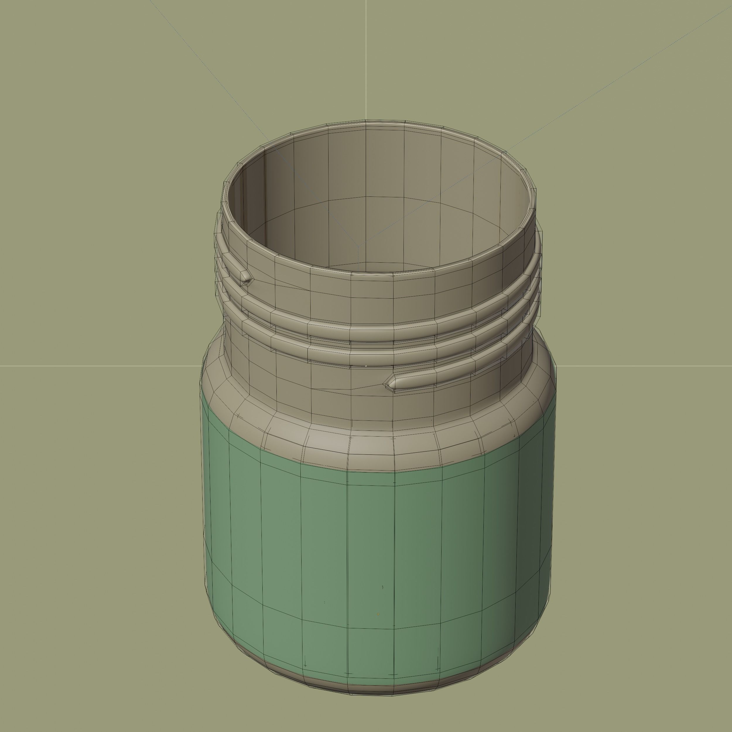 Dropper Bottle Mockup  23 Low-poly 3D model_8