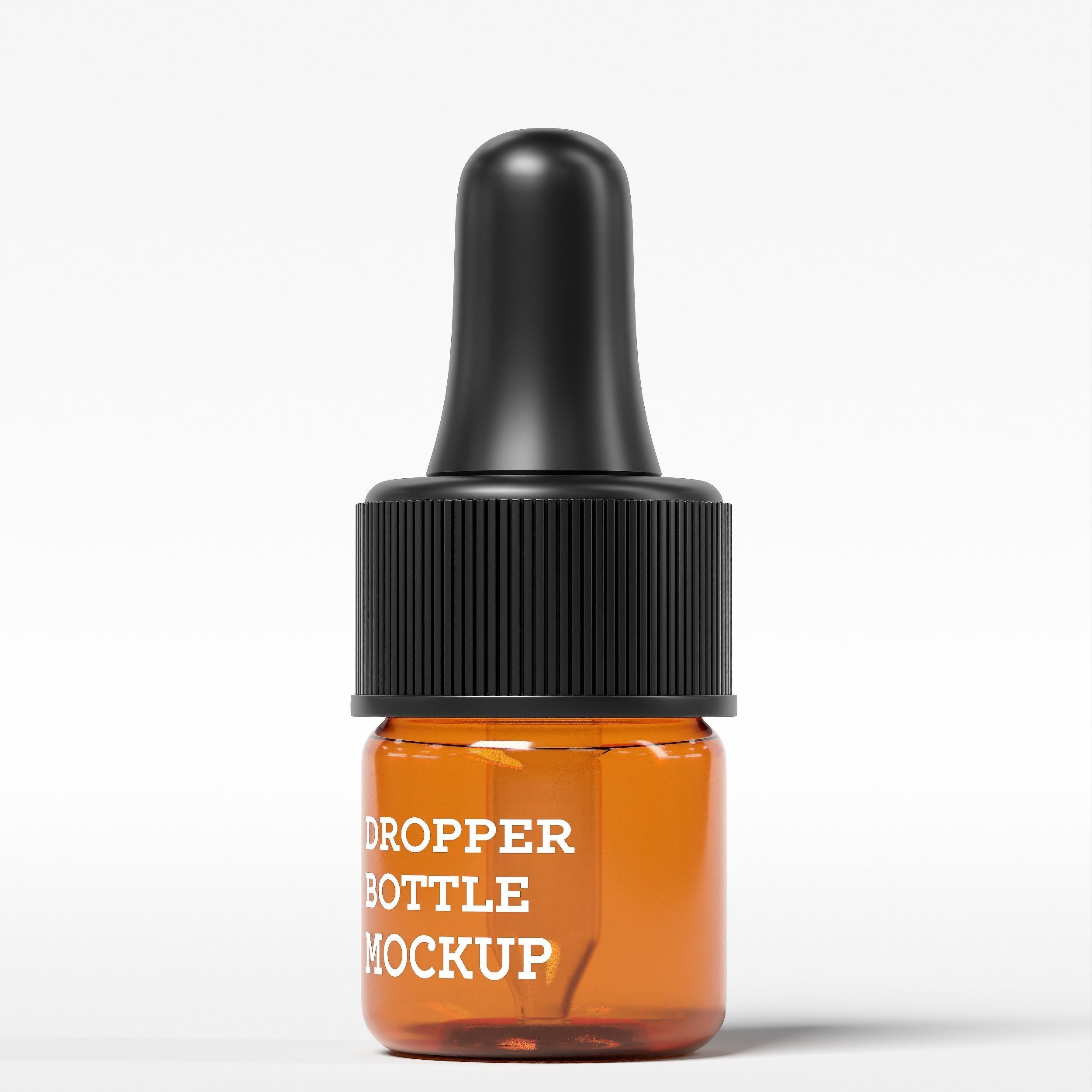 Dropper Bottle Mockup  23 Low-poly 3D model_1