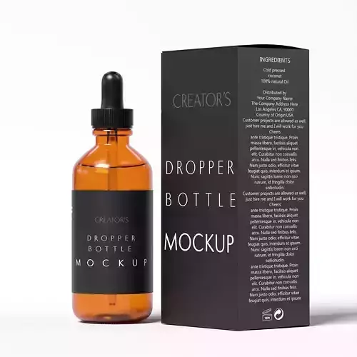 Dropper Bottle Mockup  21