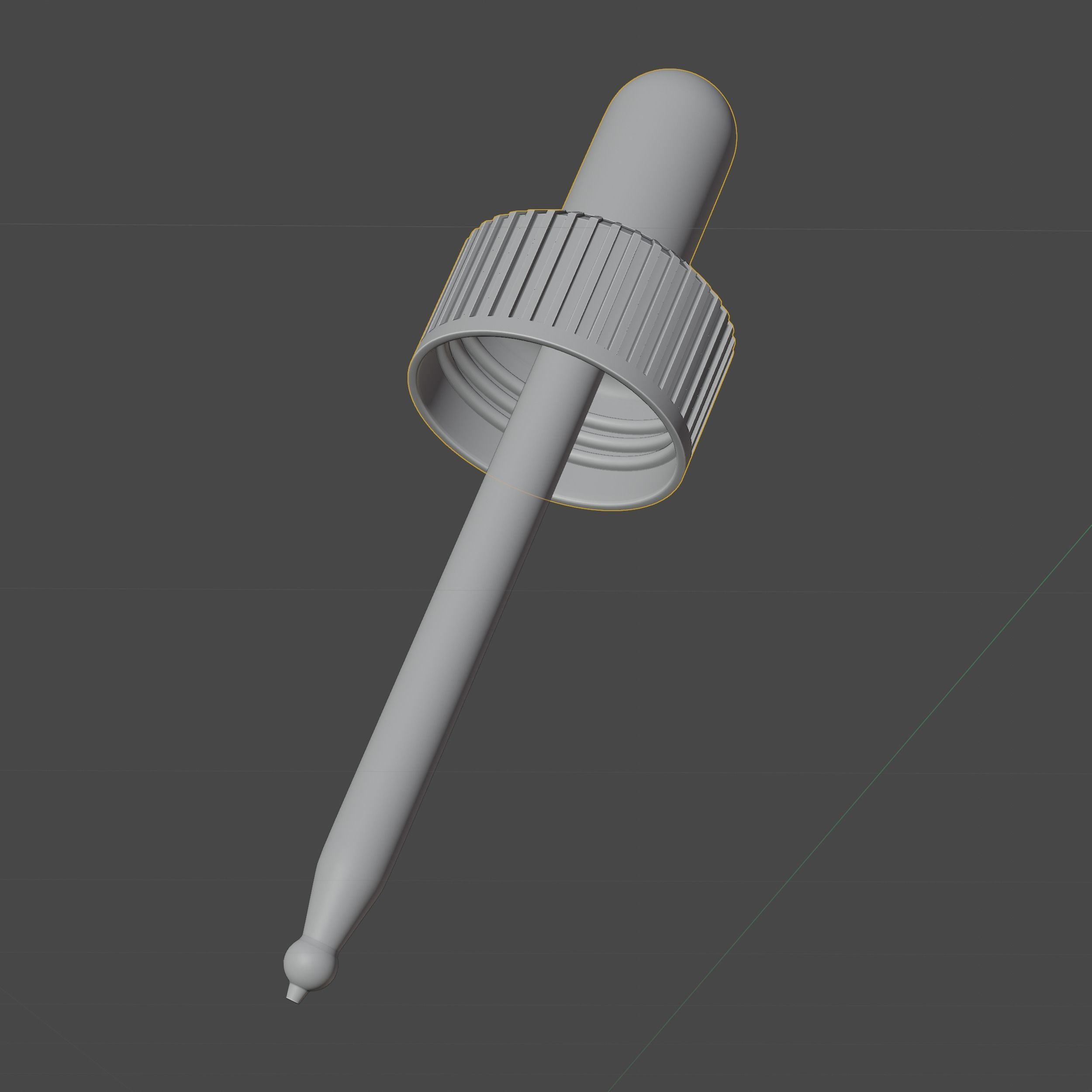 Dropper Bottle Mockup 2 Low-poly 3D model_9