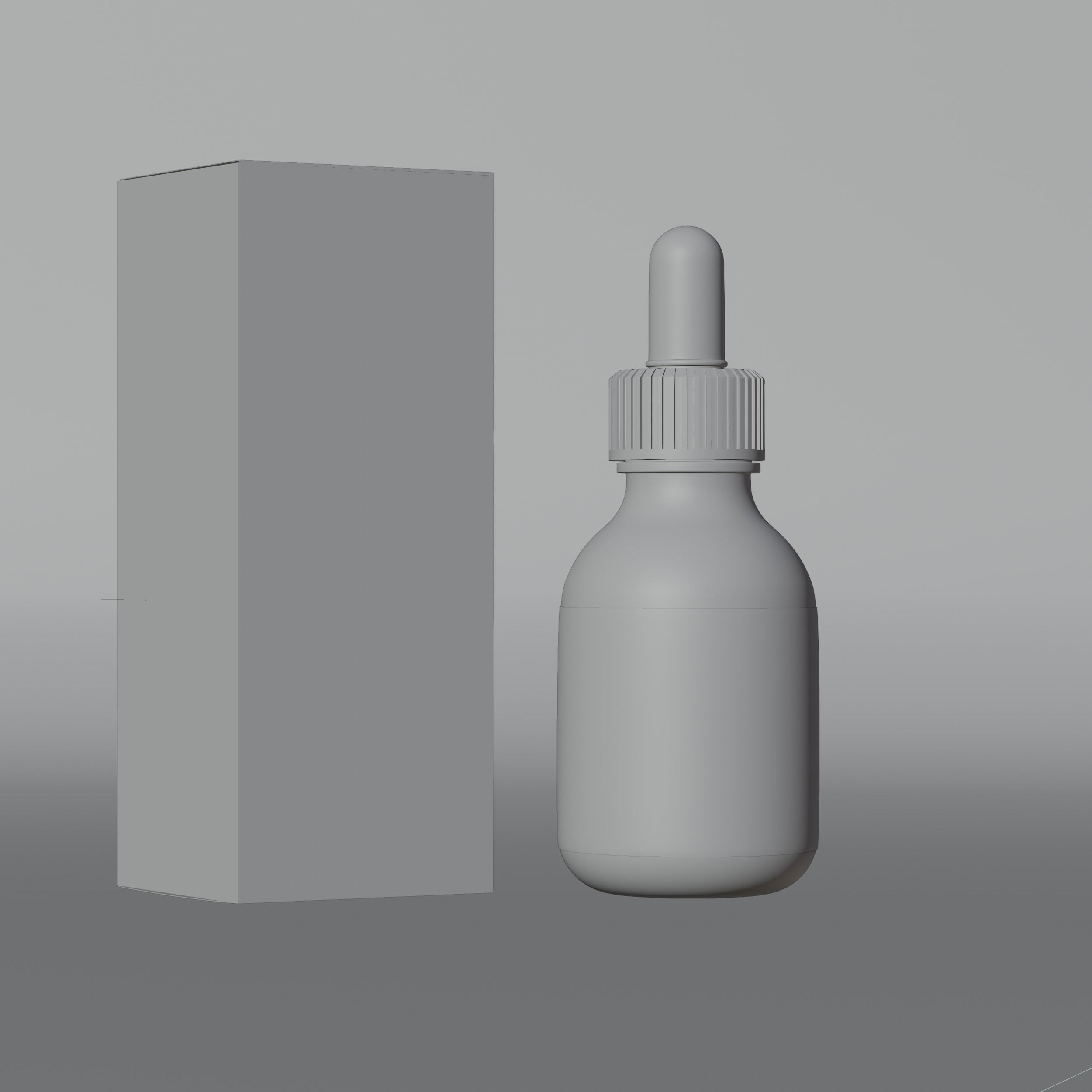 Dropper Bottle Mockup 2 Low-poly 3D model_11
