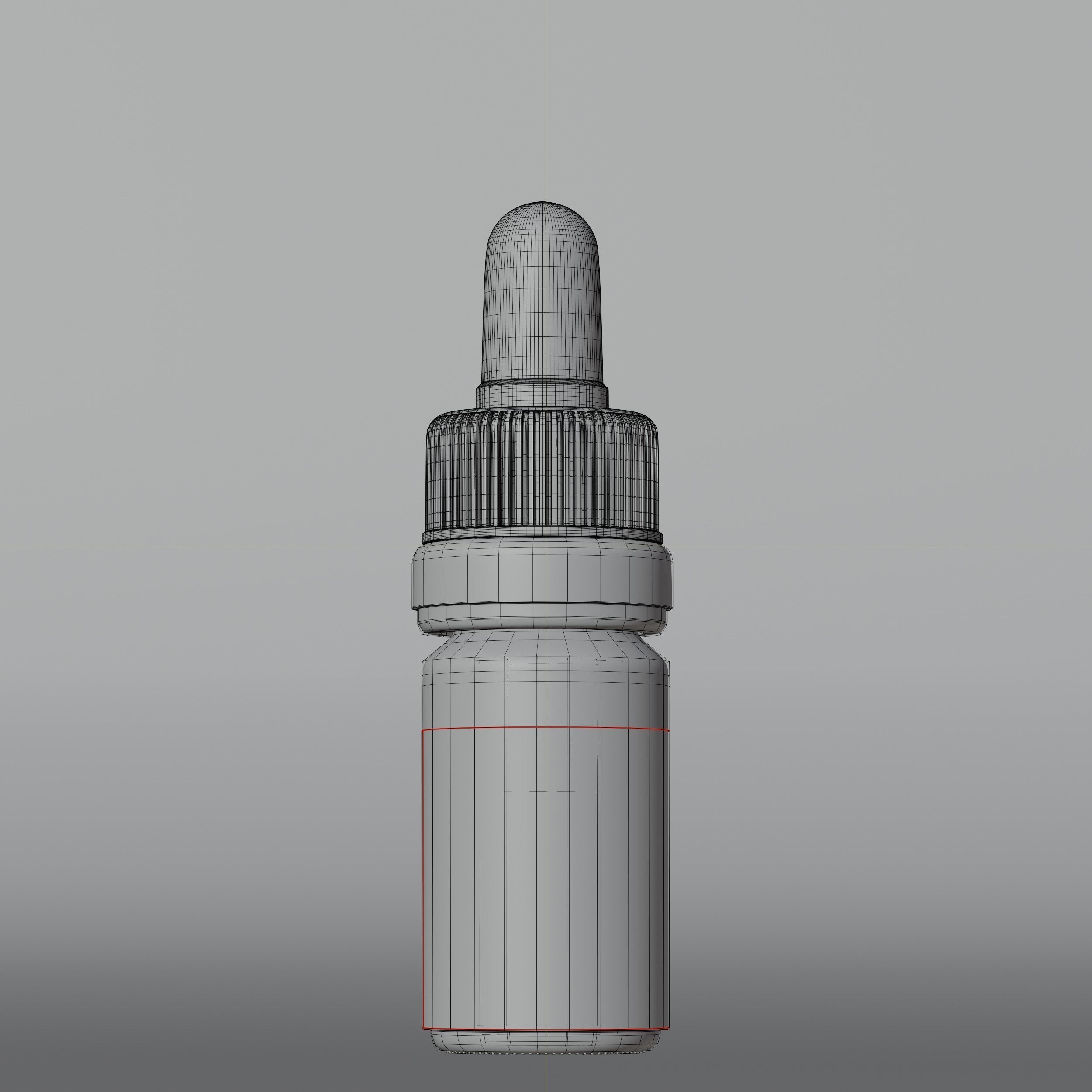 Dropper Bottle Mockup 18 Low-poly 3D model_7