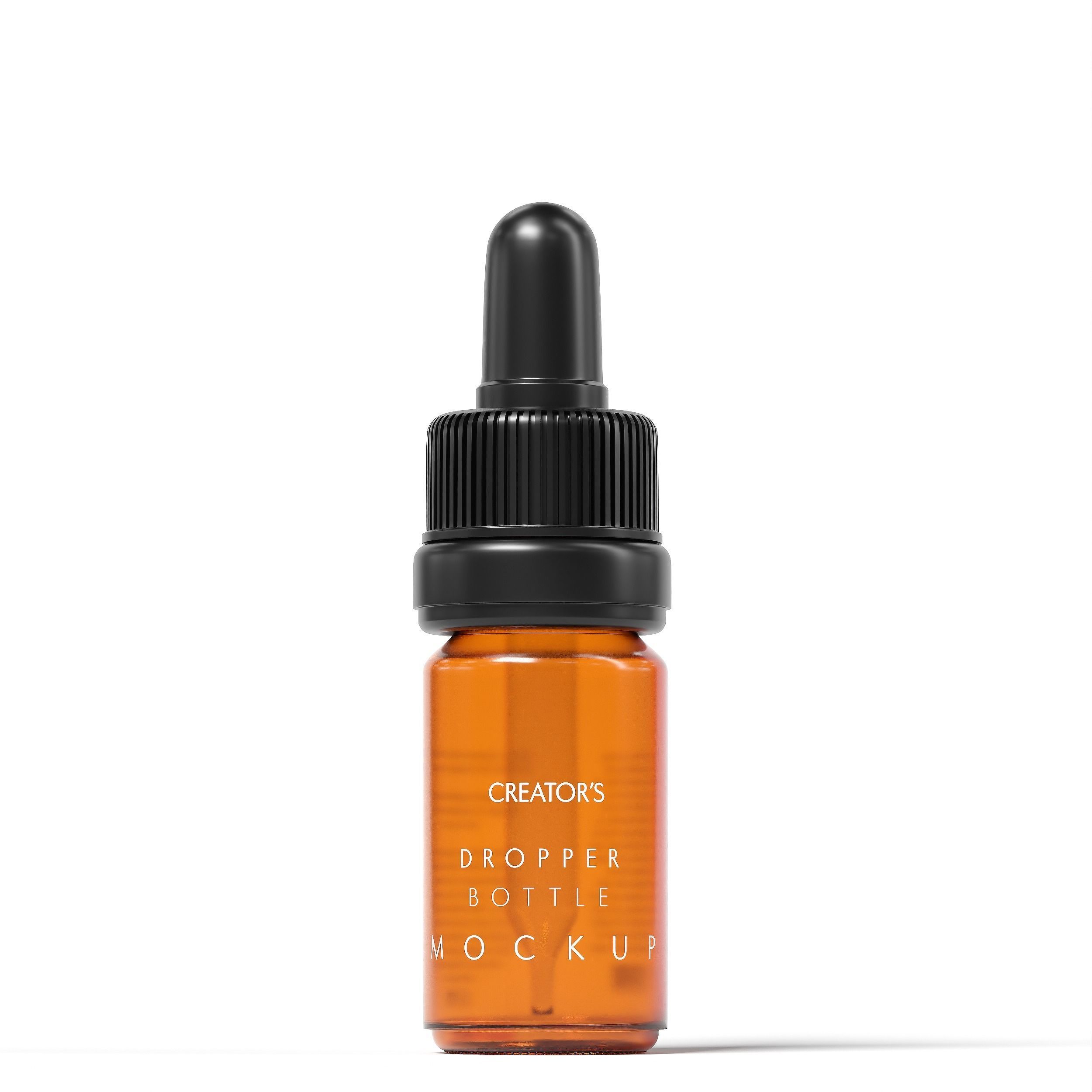 Dropper Bottle Mockup 18 Low-poly 3D model_4