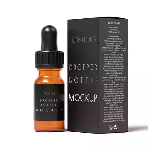 Dropper Bottle Mockup  17