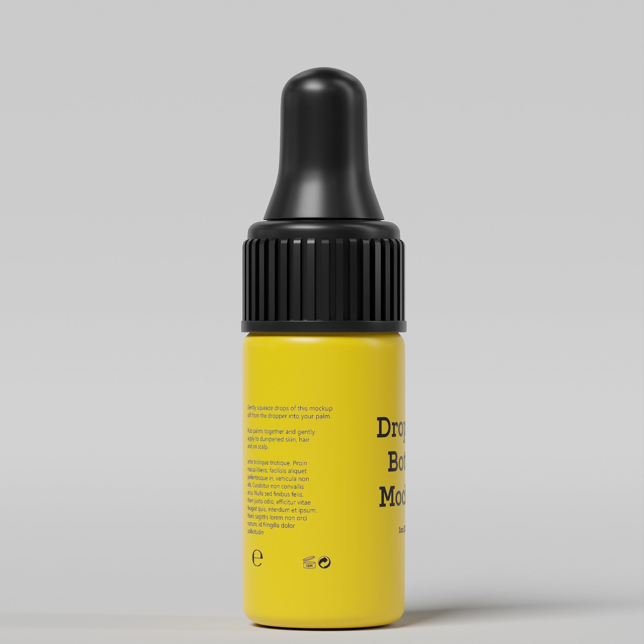 Dropper Bottle Mockup  16 Low-poly 3D model_8