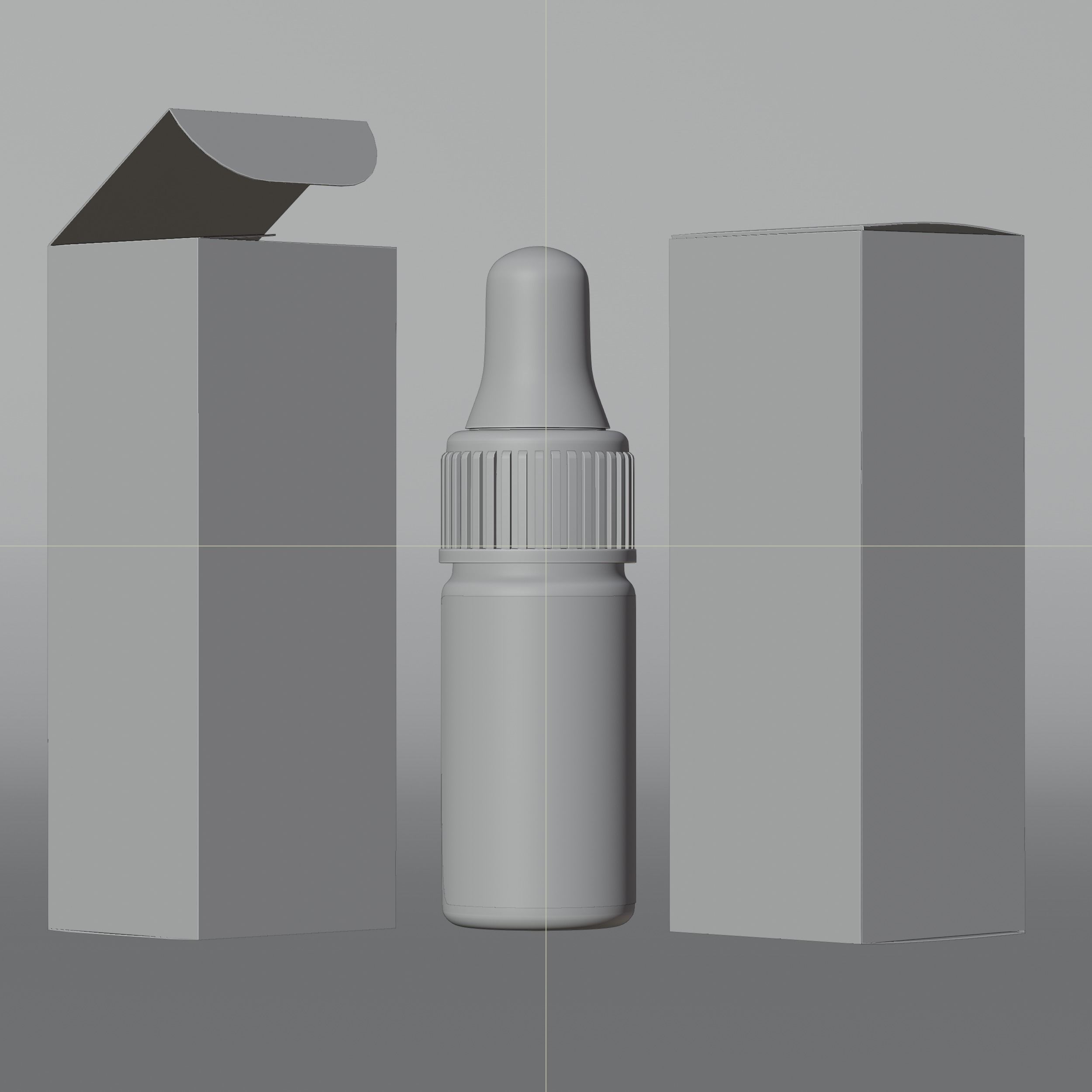 Dropper Bottle Mockup  16 Low-poly 3D model_3