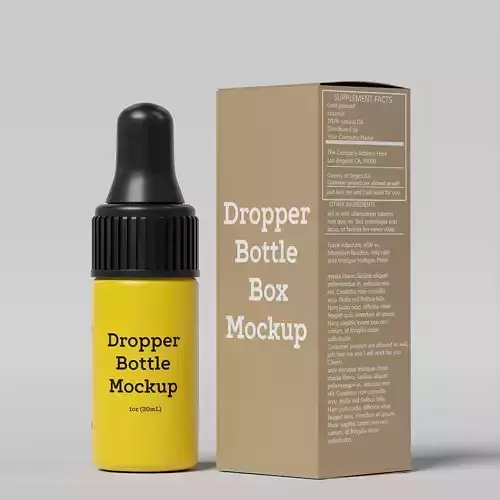 Dropper Bottle Mockup  16