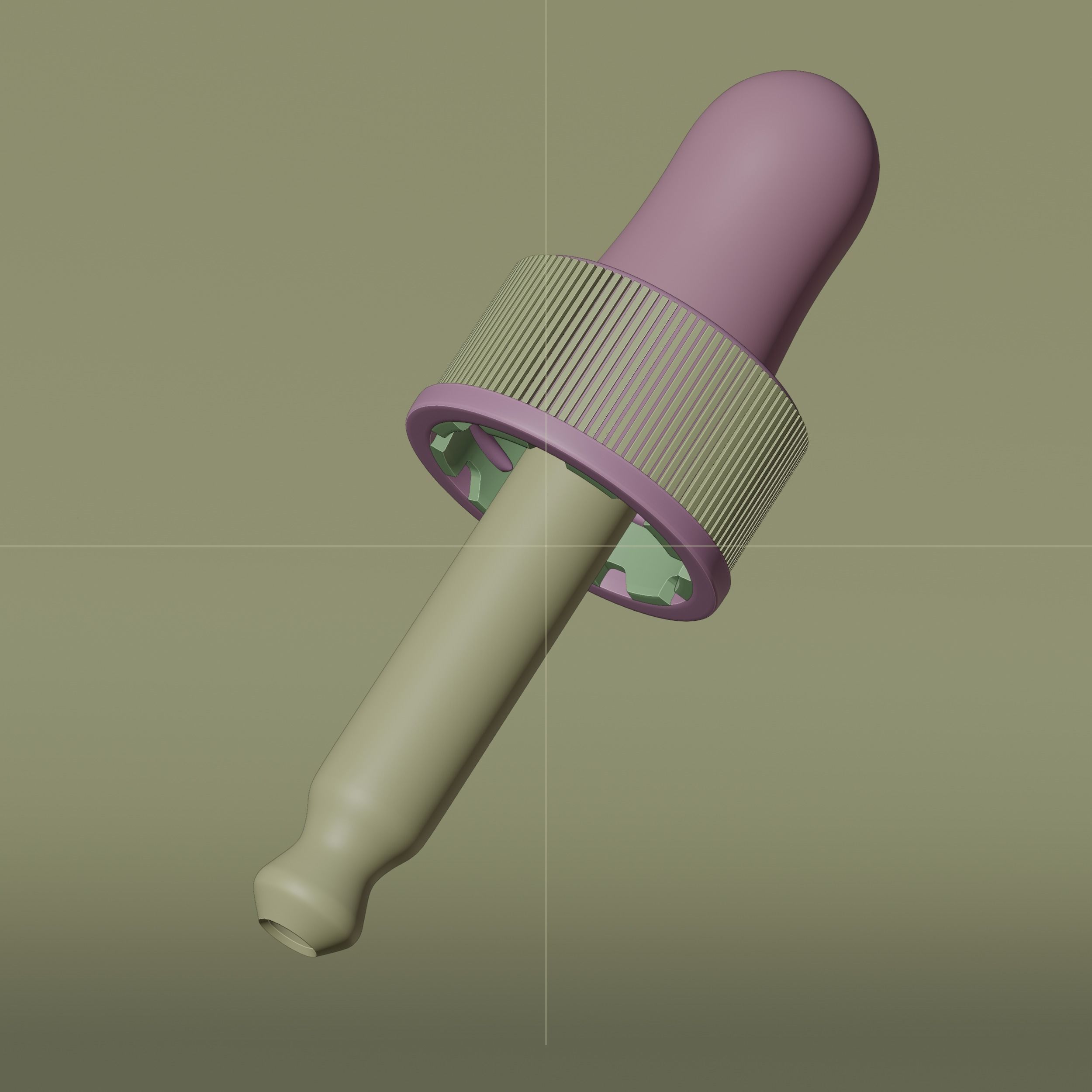 Dropper Bottle Mockup  15 Low-poly 3D model_9