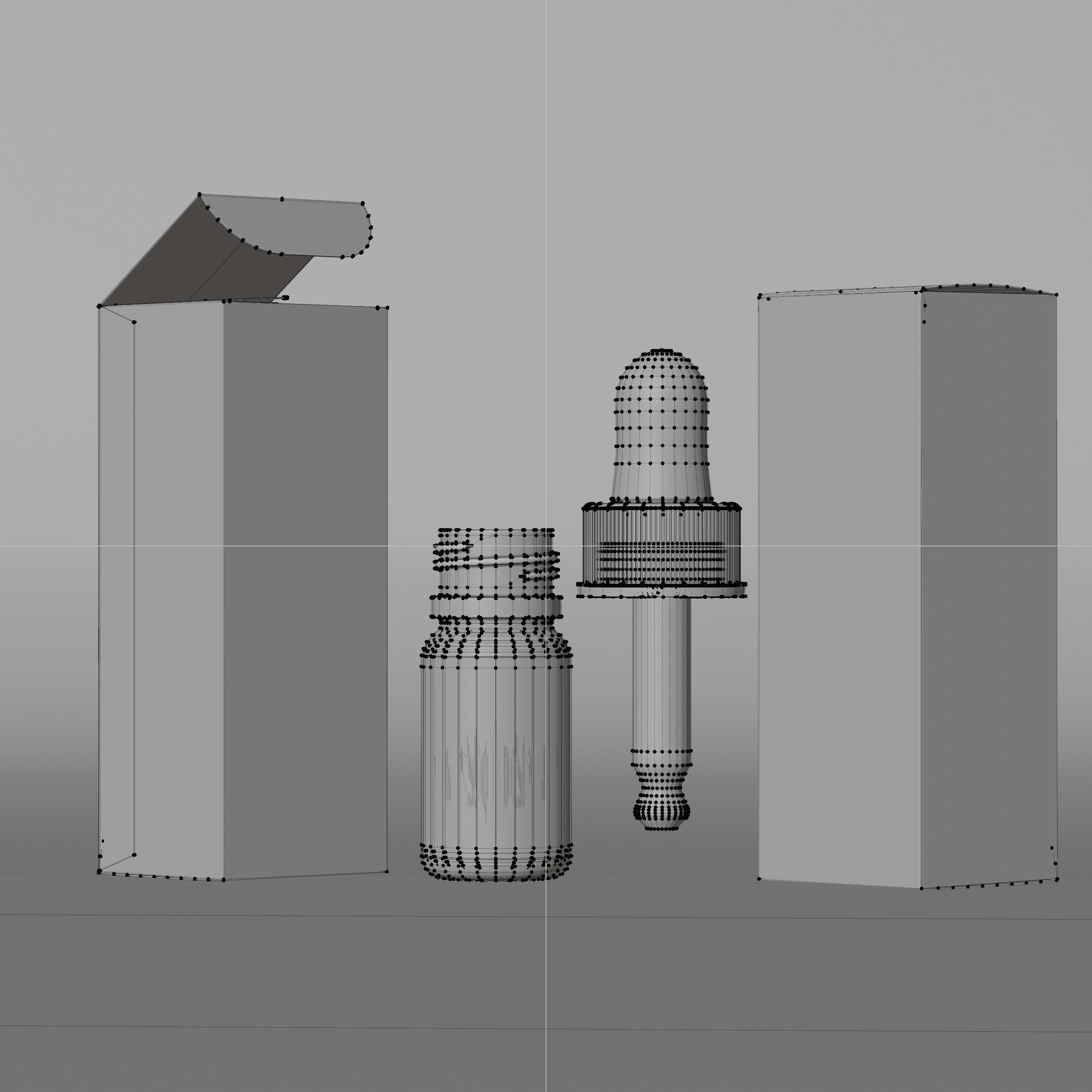 Dropper Bottle Mockup  15 Low-poly 3D model_4