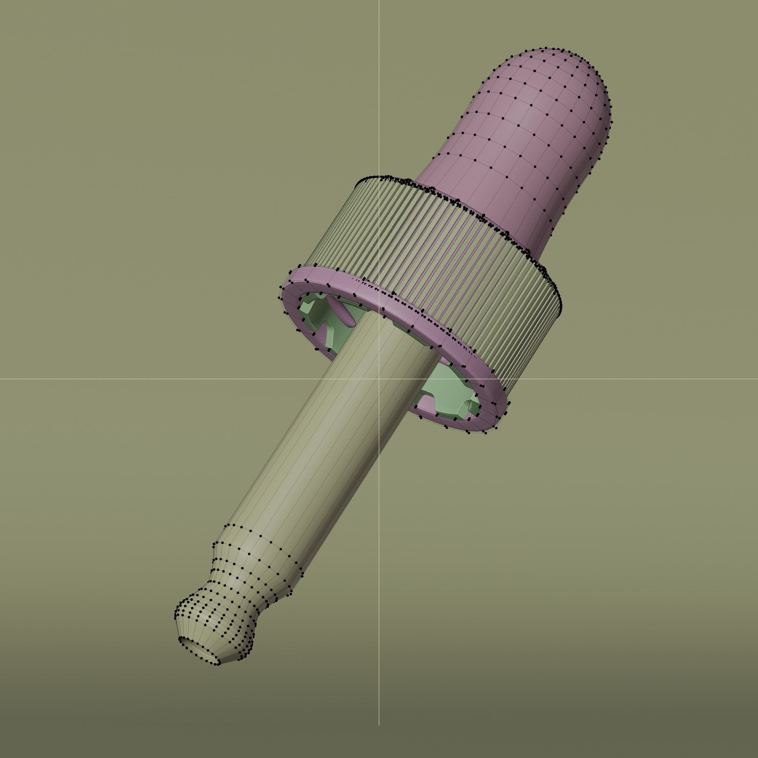 Dropper Bottle Mockup  15 Low-poly 3D model_10