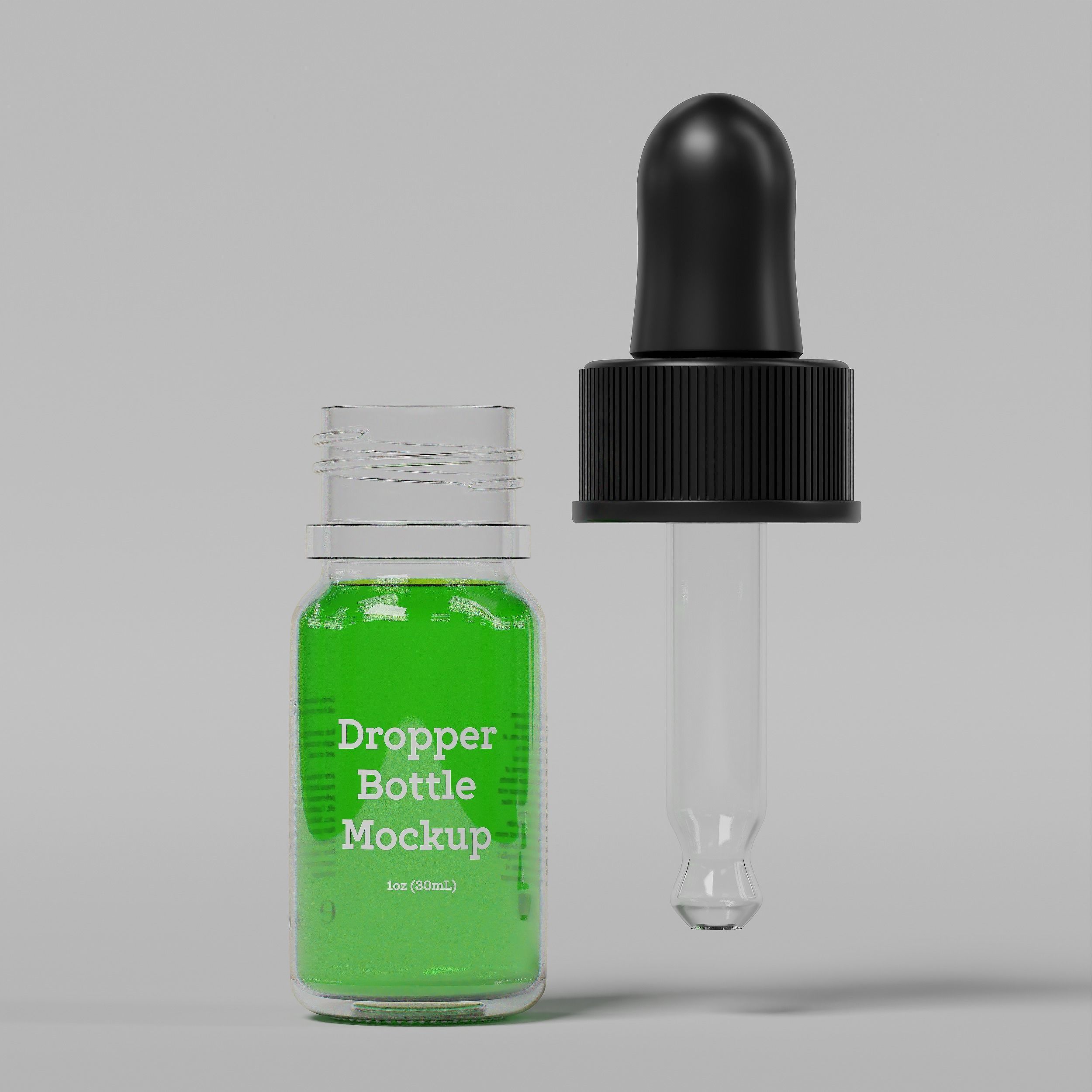 Dropper Bottle Mockup  15 Low-poly 3D model_7