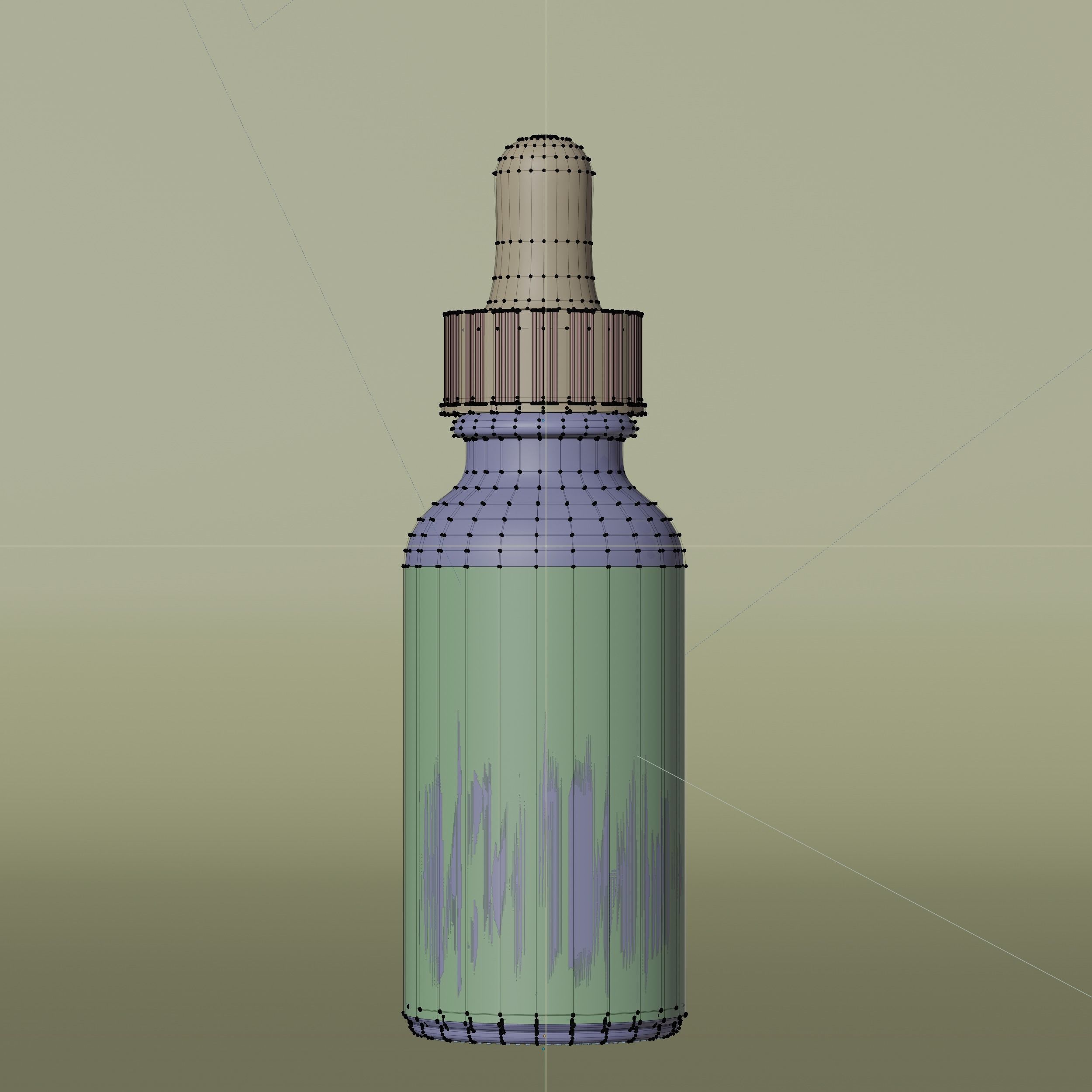 Dropper Bottle Mockup 11 Low-poly 3D model_7