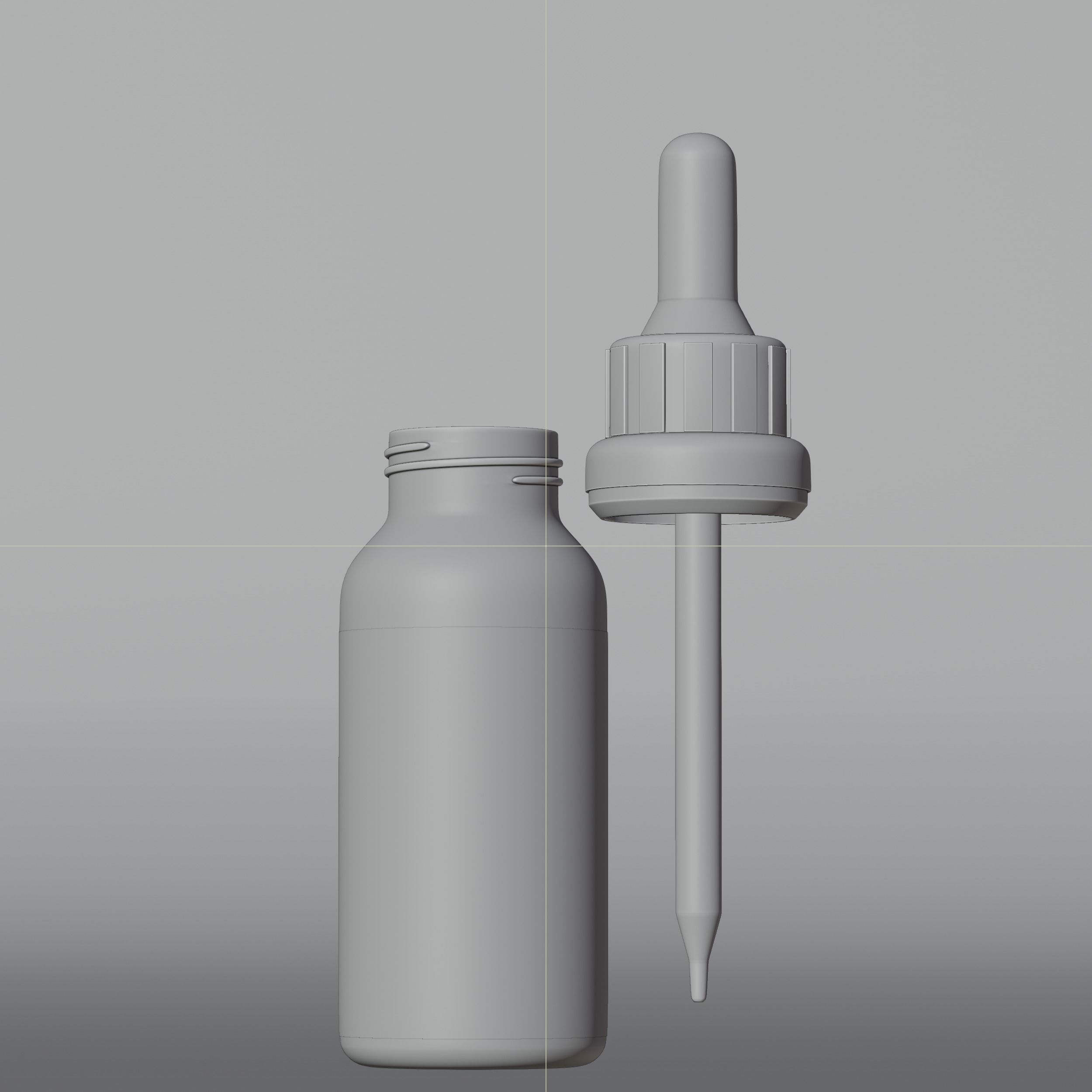 Dropper Bottle Mockup 10 Low-poly 3D model_7