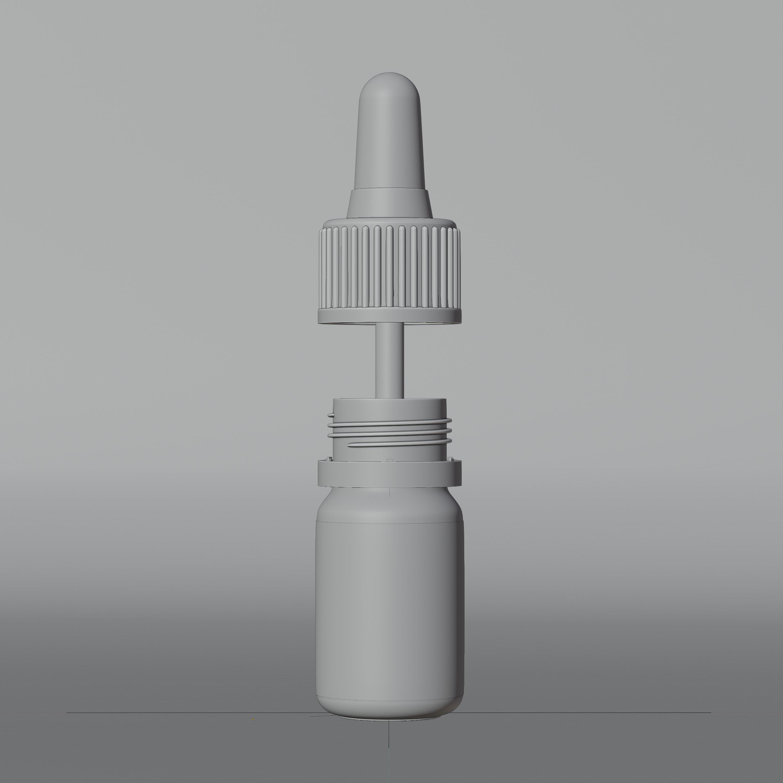 Dropper Bottle Mockup 1 Low-poly 3D model_9