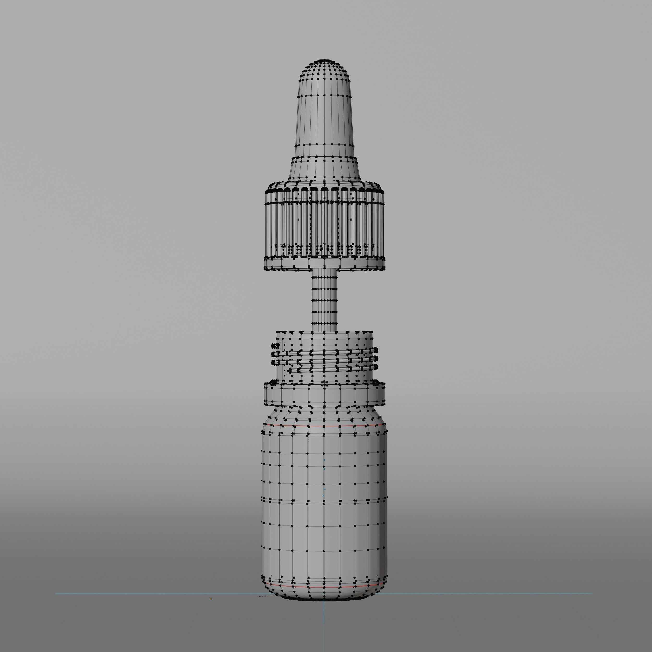 Dropper Bottle Mockup 1 Low-poly 3D model_8