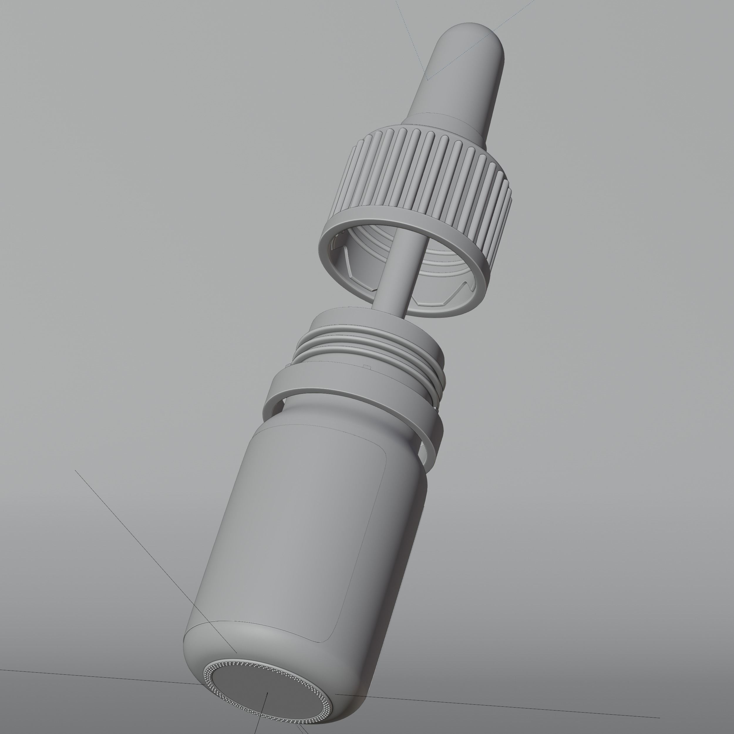 Dropper Bottle Mockup 1 Low-poly 3D model_10
