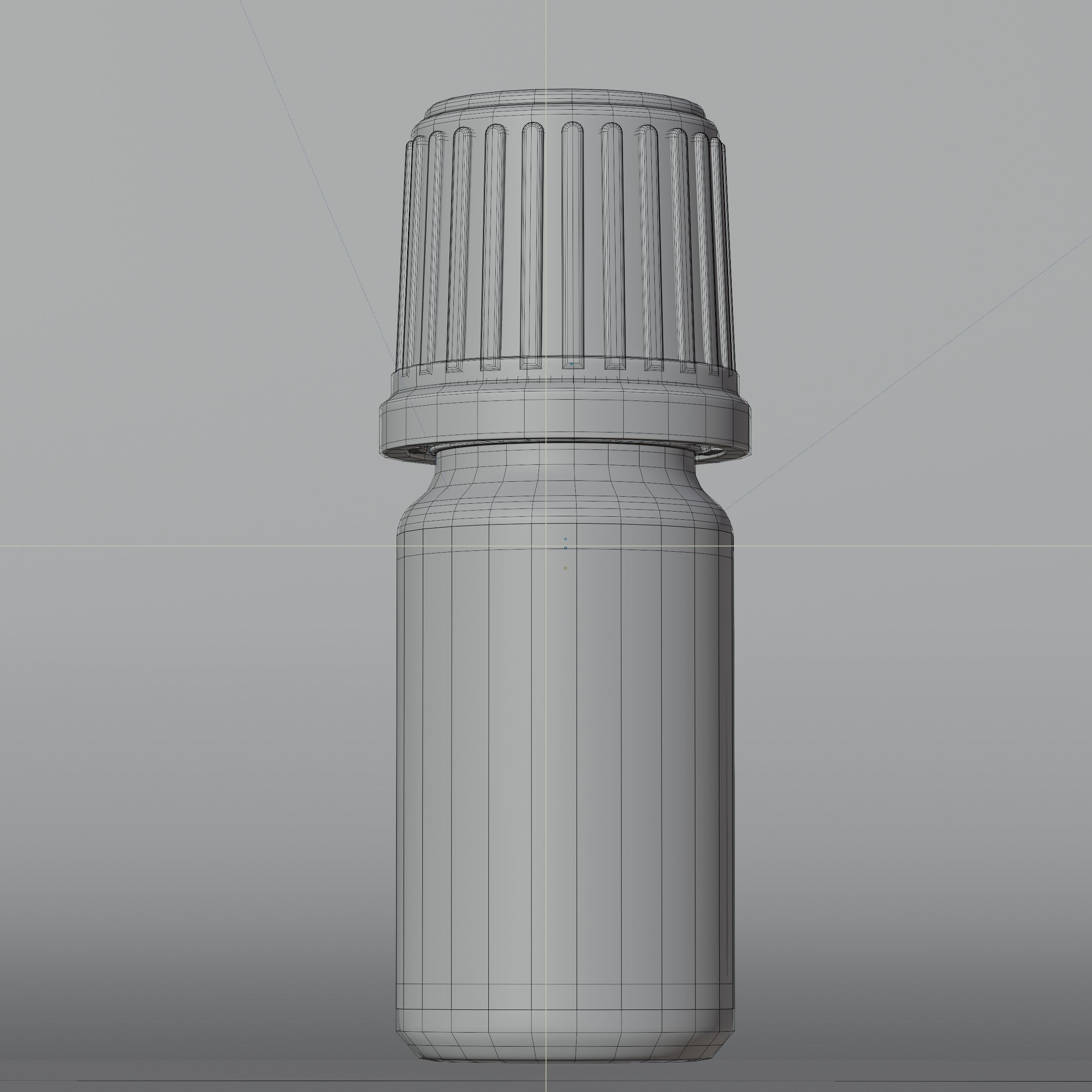 Cosmetic Bottle Mockup 30 Low-poly 3D model_9