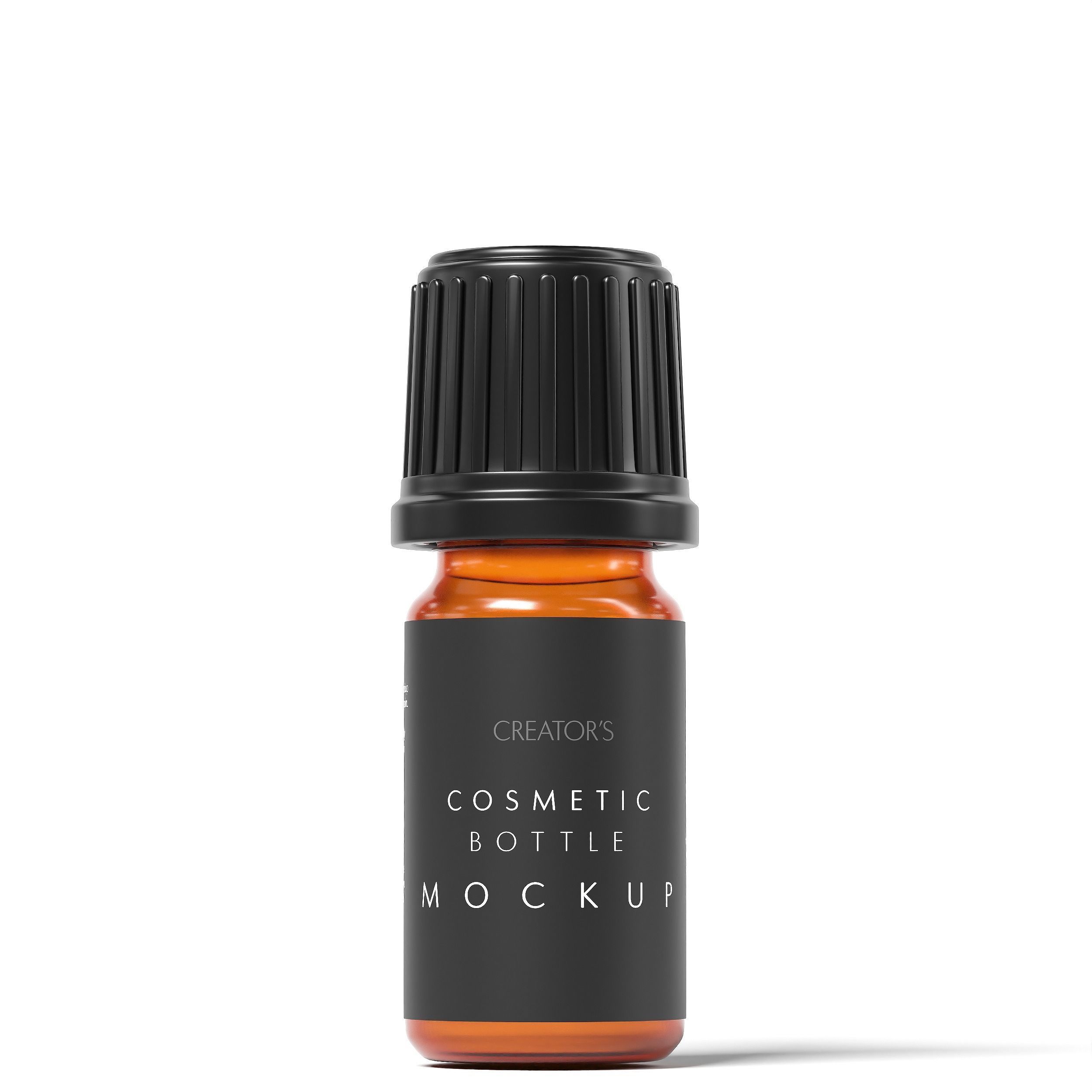 Cosmetic Bottle Mockup 30 Low-poly 3D model_3