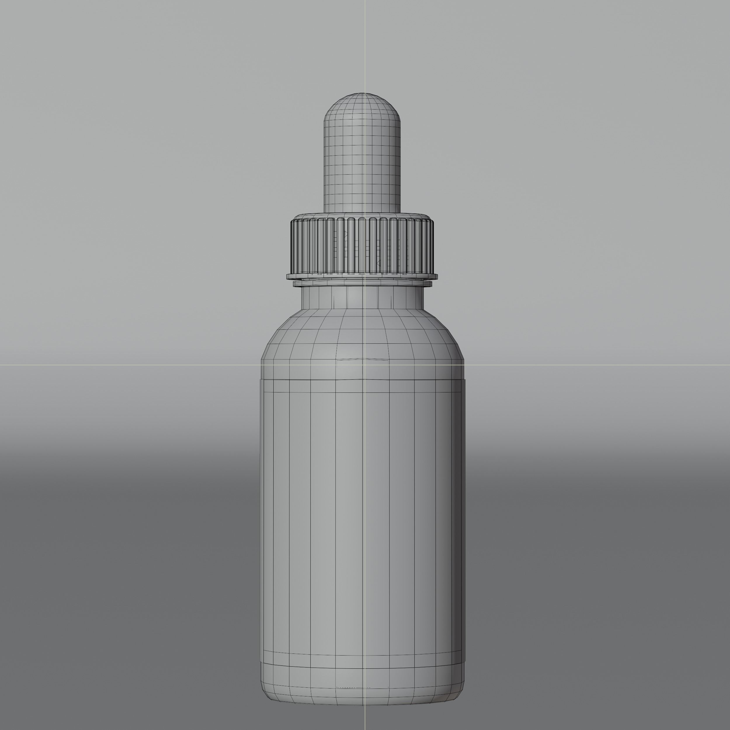 CBD Hemp Oil 01 Low-poly 3D model_10