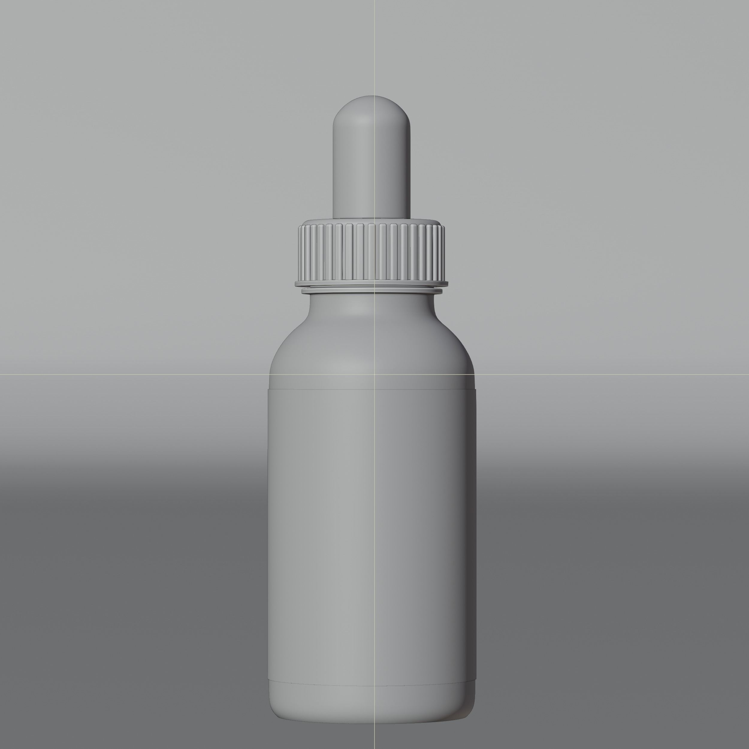 CBD Hemp Oil 01 Low-poly 3D model_9