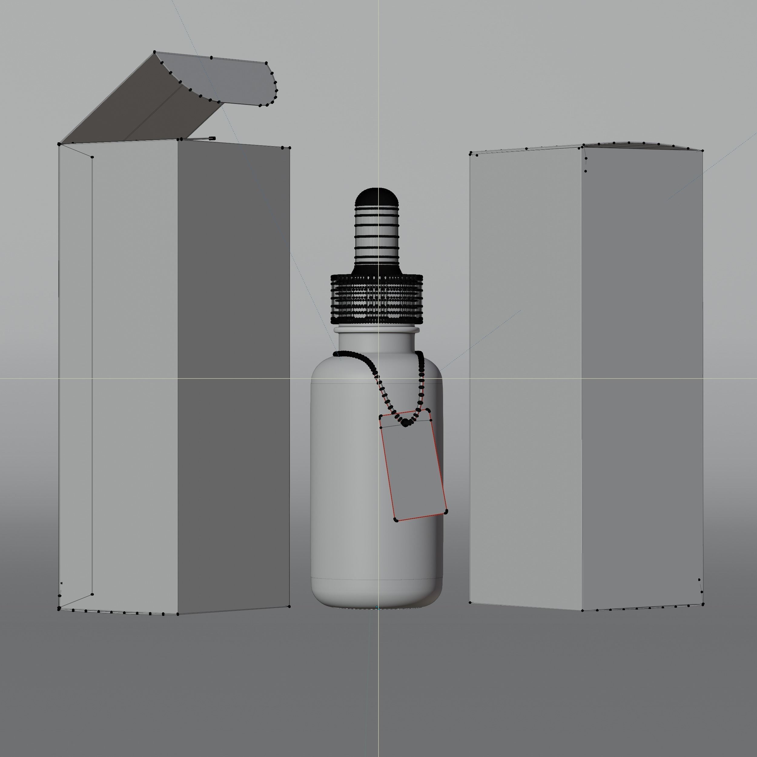 BOTANIQ Tinture Drops Indica Low-poly 3D model_5