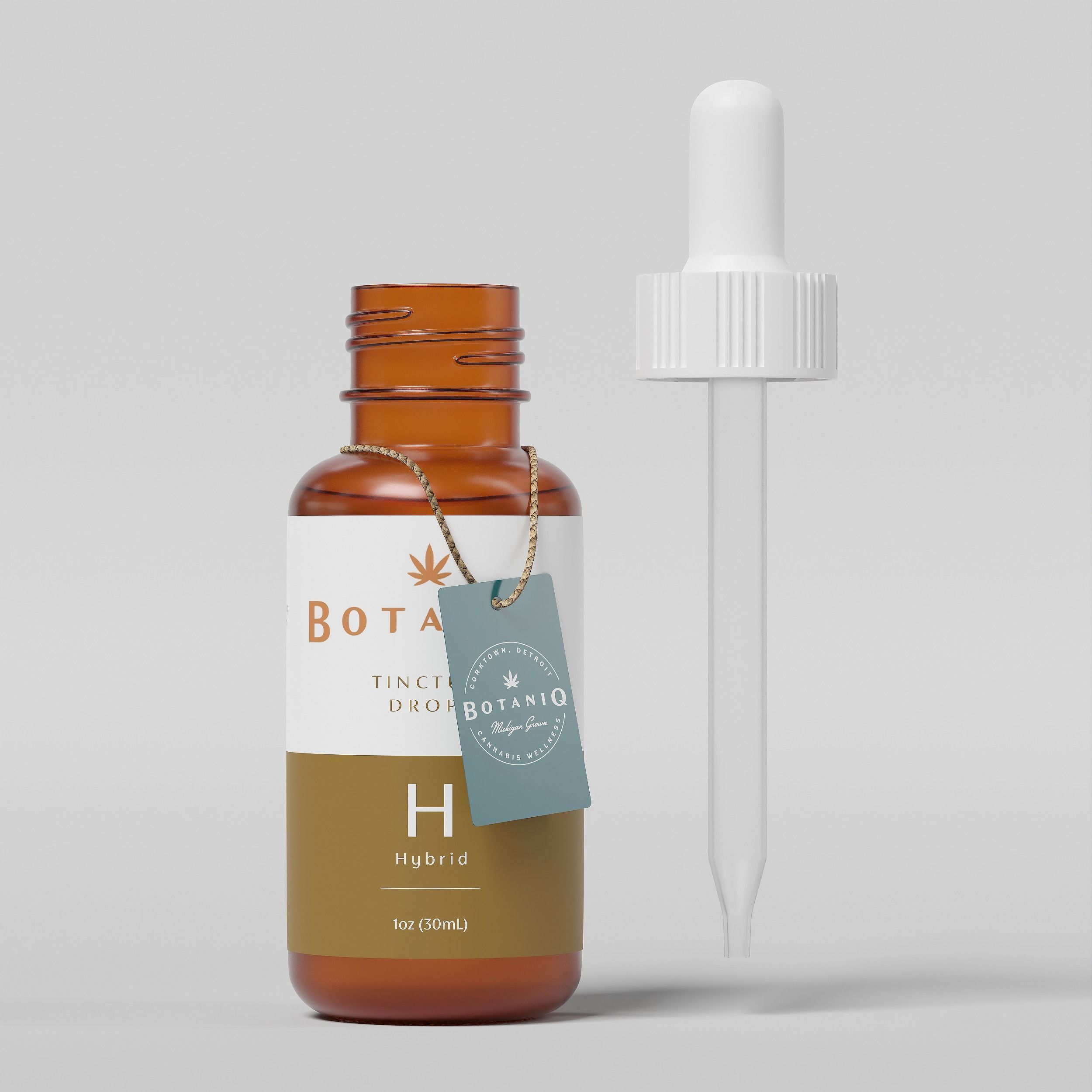 BOTANIQ Tinture Drops Hybrid Low-poly 3D model_4