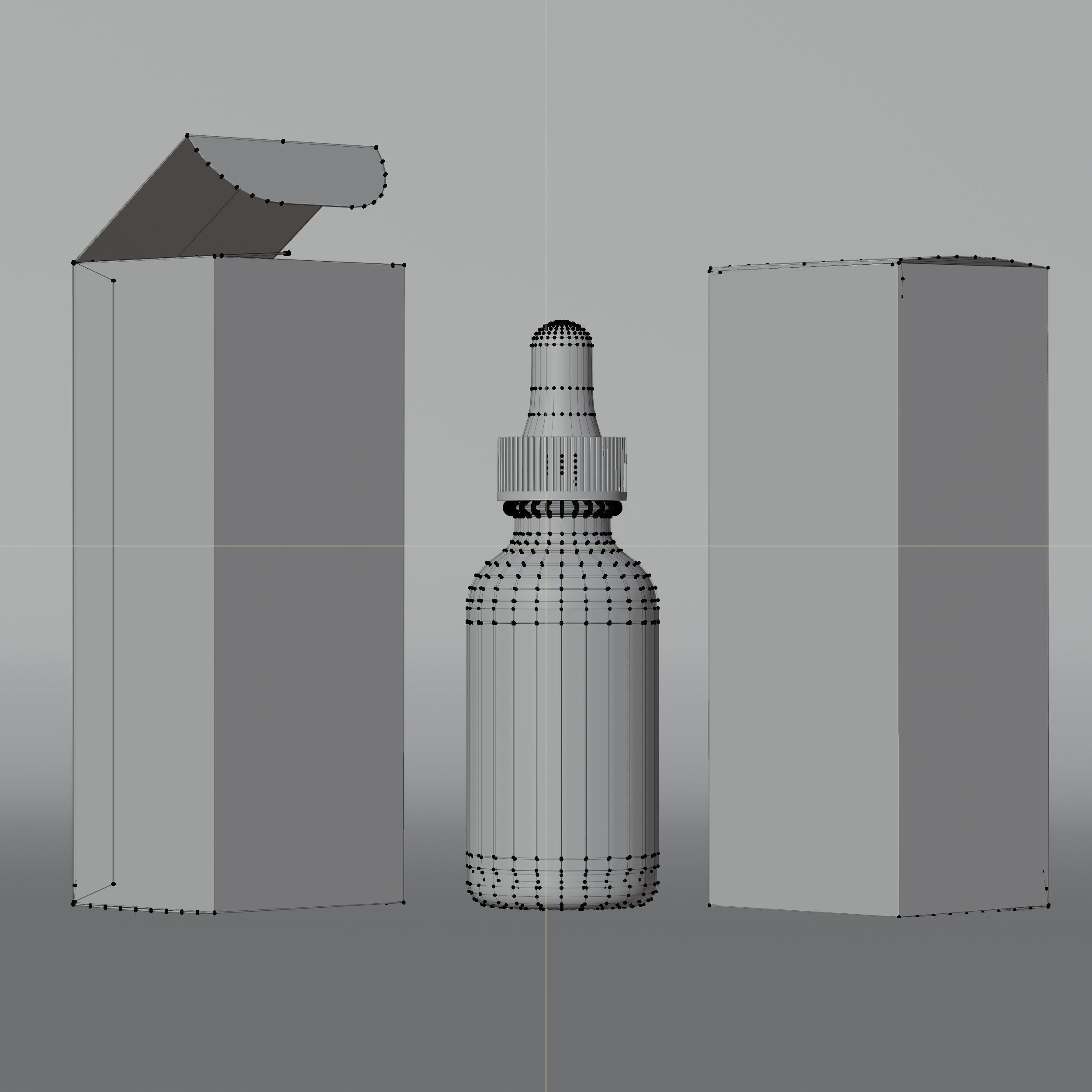 artnaturals Retinol Serum Low-poly 3D model_6