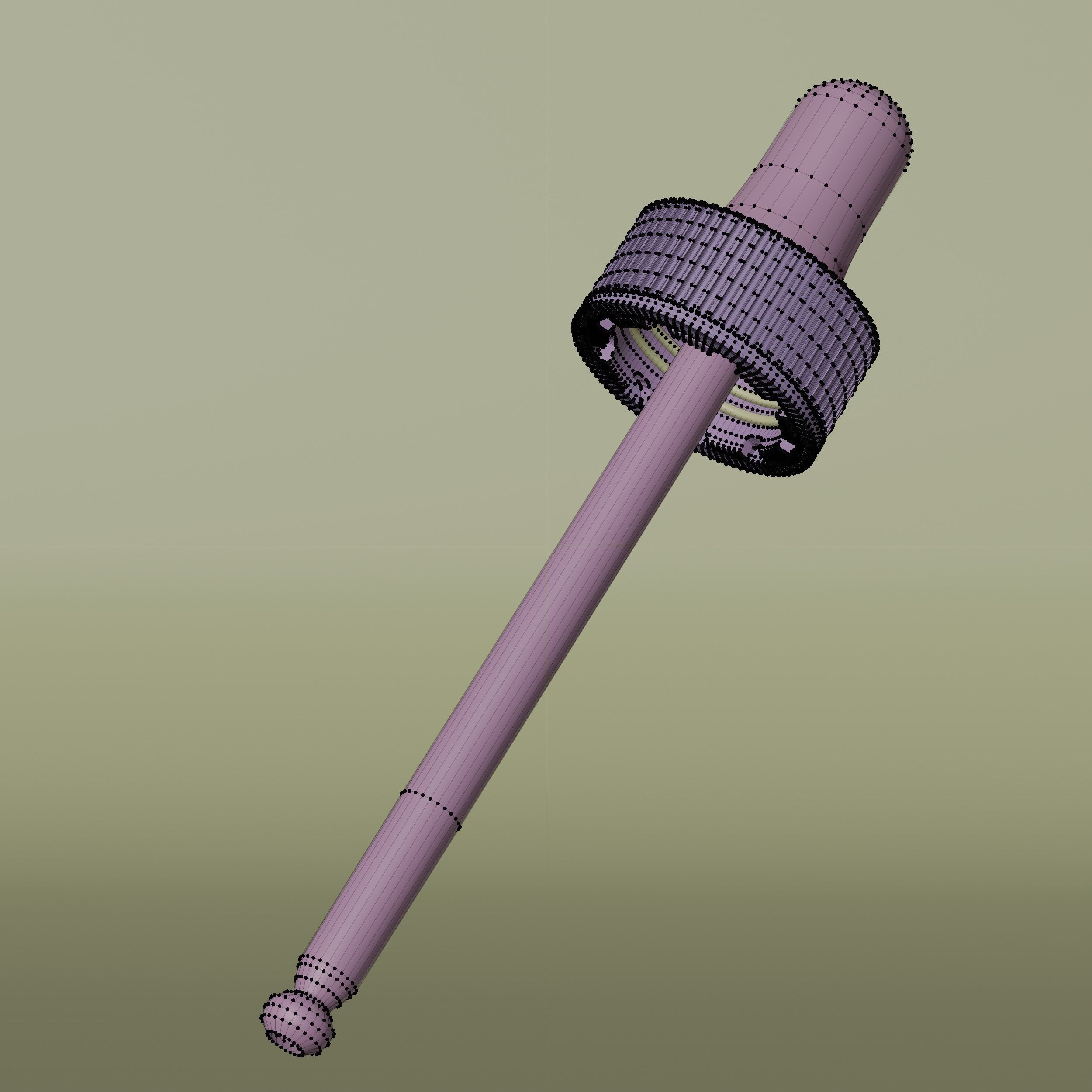 artnaturals Retinol Serum Low-poly 3D model_9