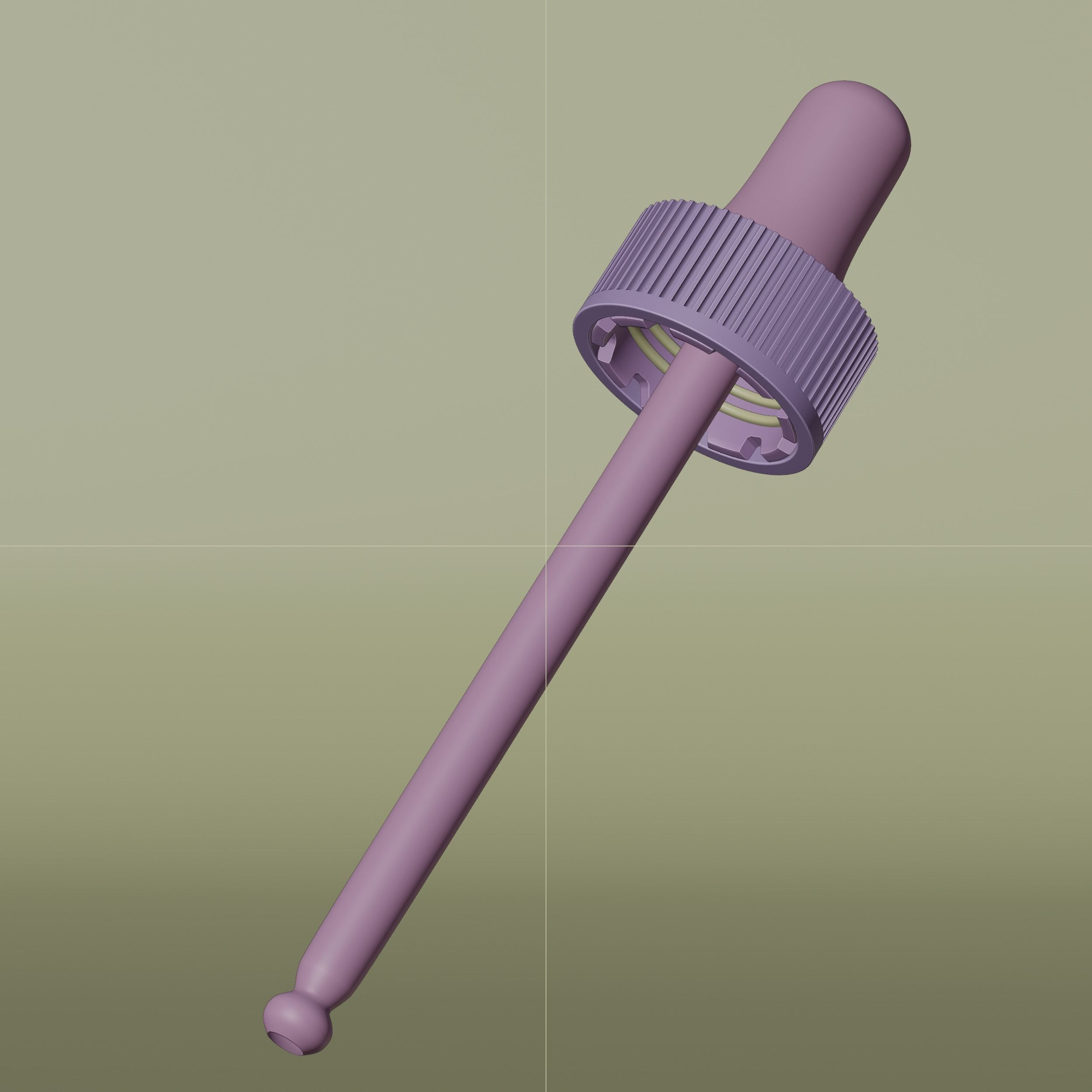 artnaturals Retinol Serum Low-poly 3D model_8