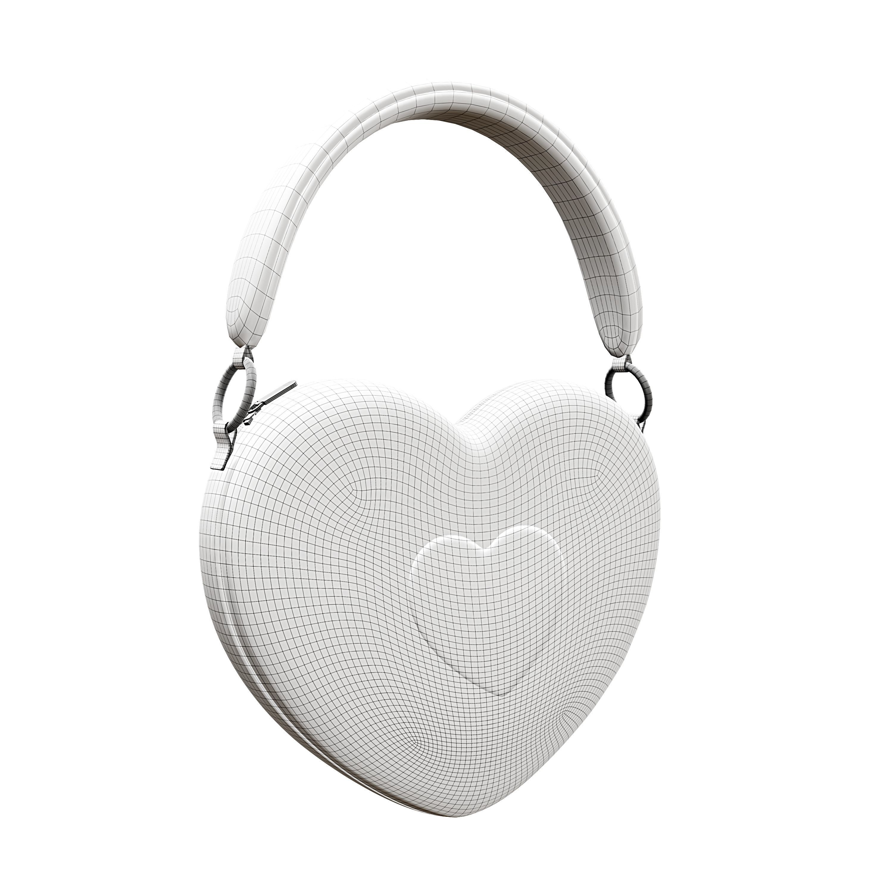 Heart Bag - Kawaii VRC COMMERCIAL USE- VR CHAT - WOLVES STUDIO Free low-poly 3D model_12