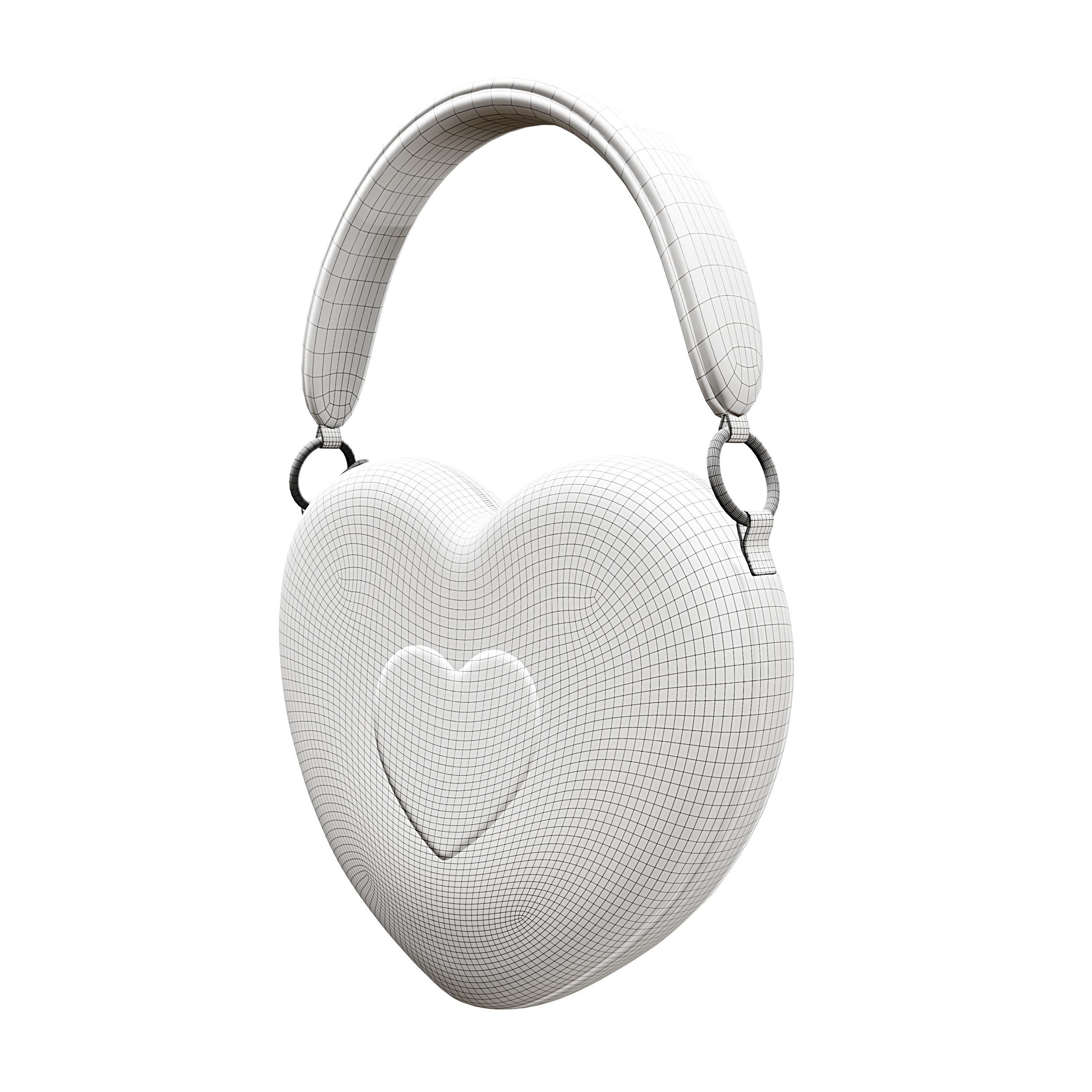 Heart Bag - Kawaii VRC COMMERCIAL USE- VR CHAT - WOLVES STUDIO Free low-poly 3D model_13